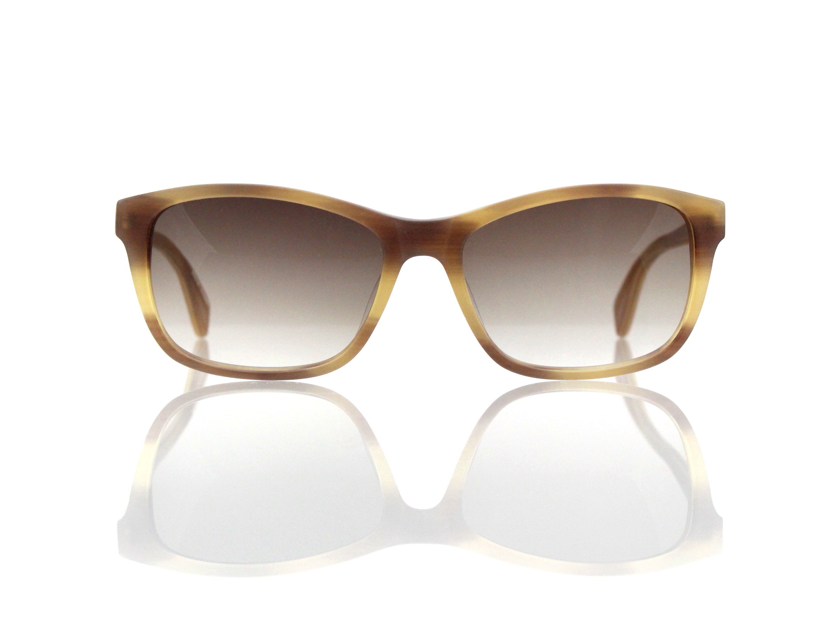 HAMBURG EYEWEAR Maike Sonne Col.60M Größe 52-18 - 140mm Kunststoff braun verlauf