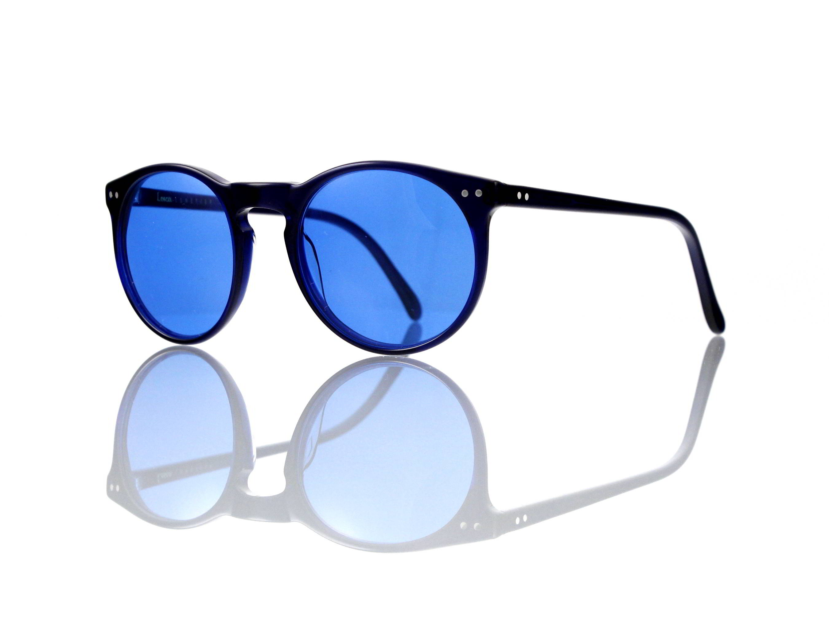 Lesca Lunetier Mod. P 9 Sonne Col. 1 Größe 50-22 - 145 mm Kunststoff blau 70%