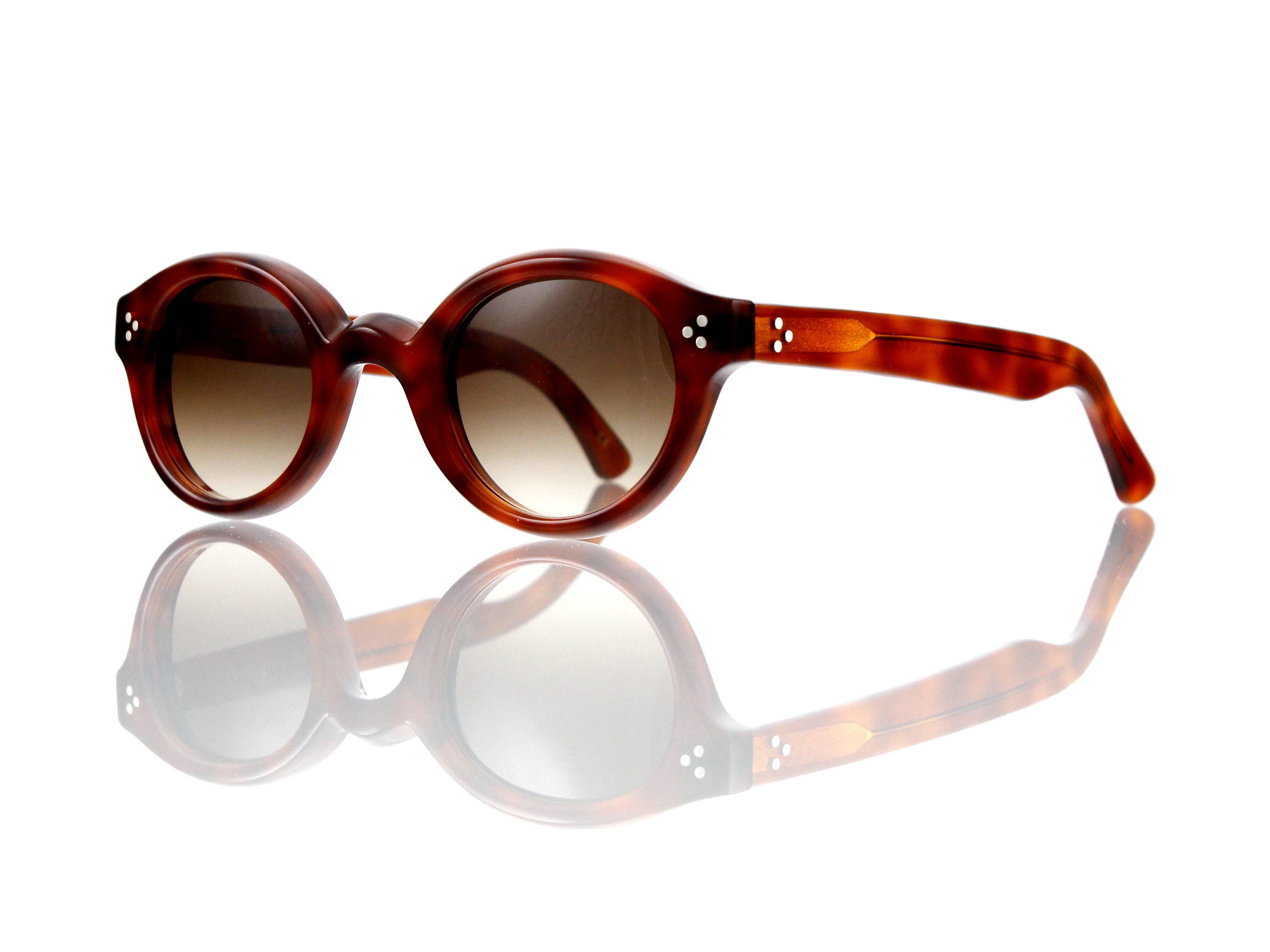 Lesca Lunetier • La Corb's • Sonnenbrille • Col. 053 • Kunststoff braun verlauf ~80-20%