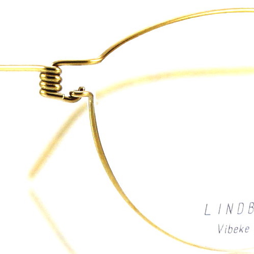 AIR Titanium Rim Mod. Vibeke  52-15 135 Col. PGT titan gold glänzend poliert