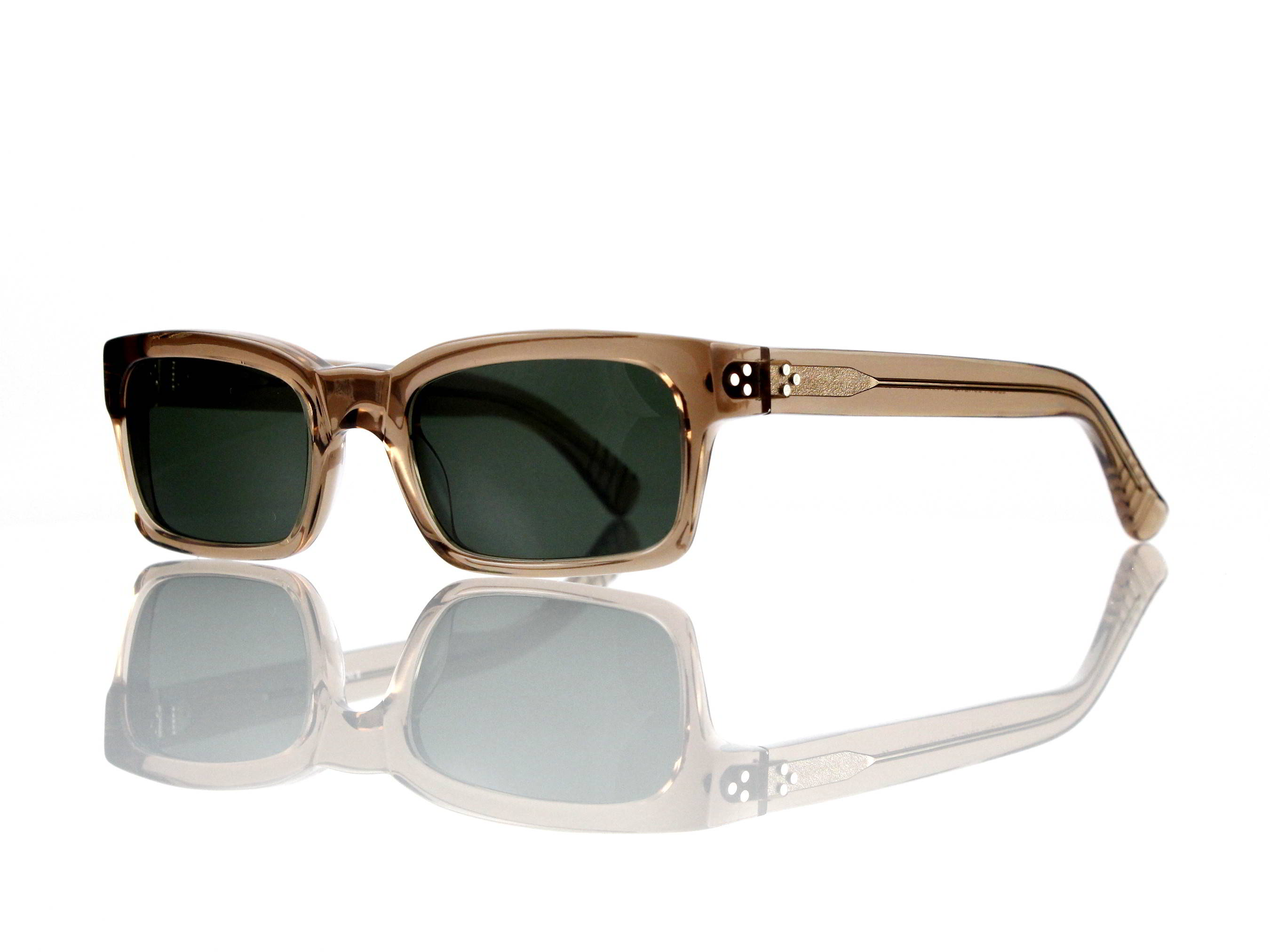 Lesca Lunetier Mod. Bauhaus Sonne Col. 8 Größe 51-19 - 145 mm Kunststoff „Ray Ban“ G 15 graugrün 85%