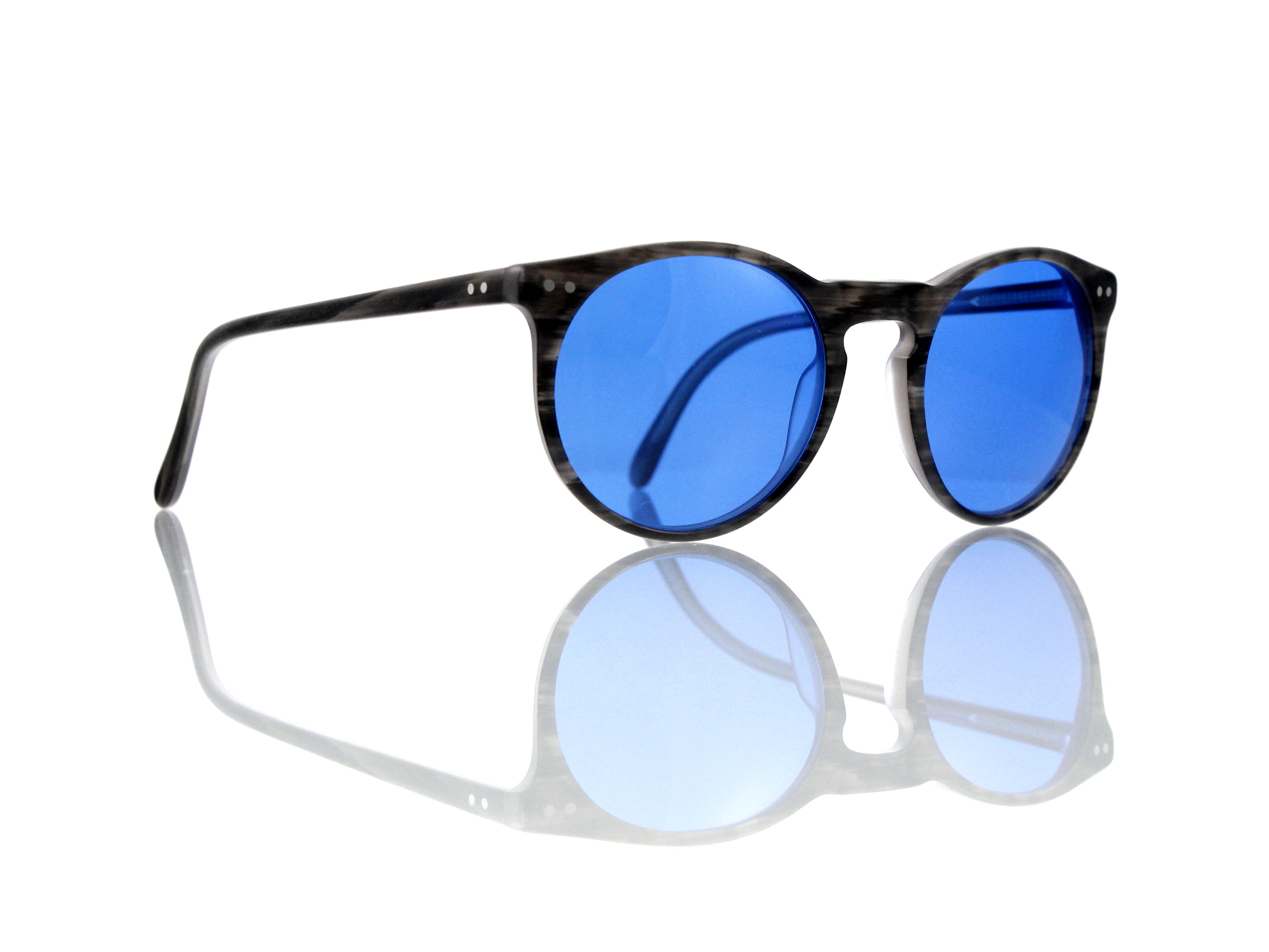 Lesca Lunetier Mod. P 9 Sonne Col. 2 Größe 50-22 - 145 mm Kunststoff blau 70%