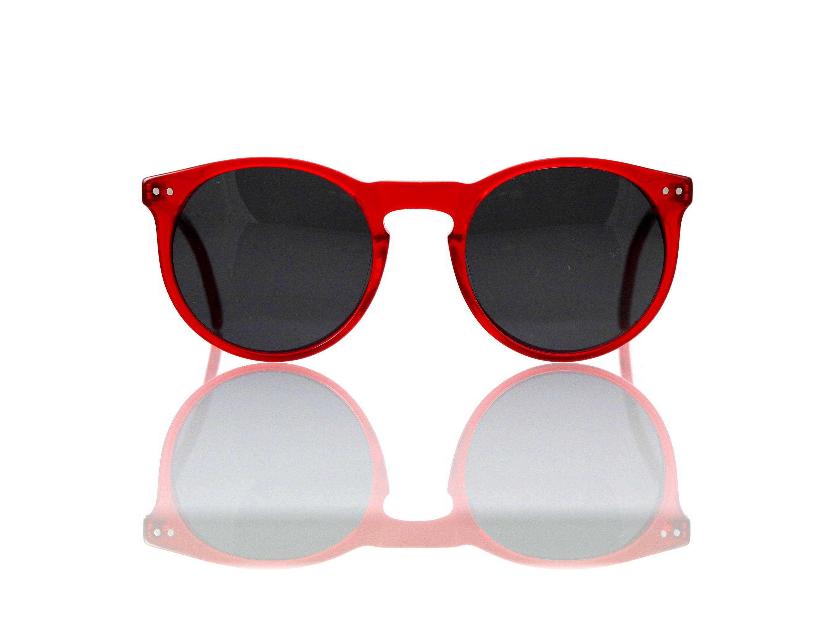 Lesca Lunetier Mod. P 9 Sonne Col. rot Größe 50-22 - 145 mm Kunststoff grau 85%