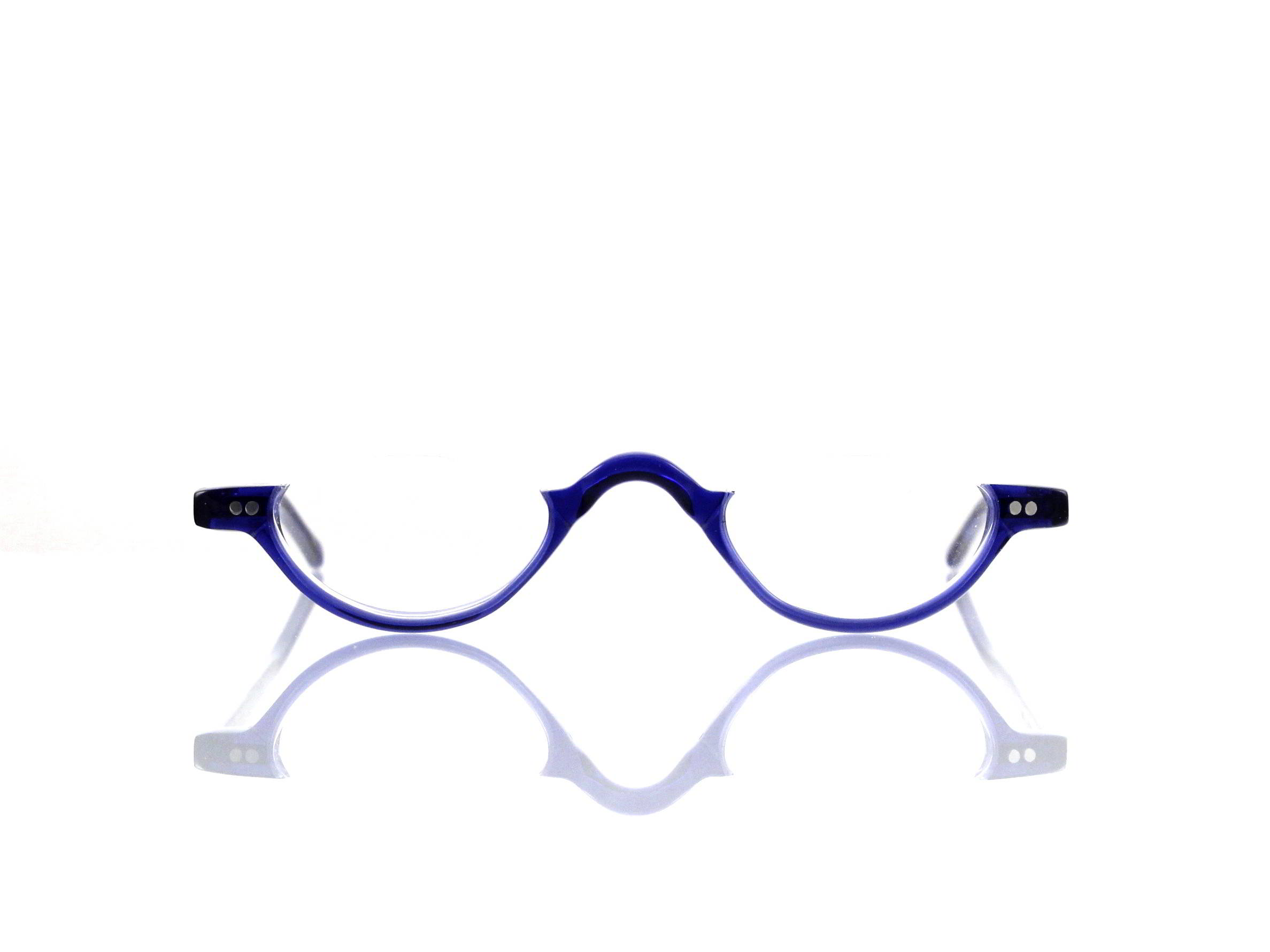 Lesca Lunetier • DL 9 • Col. 5070 • Acetat-Halb-Brillen-Fassung