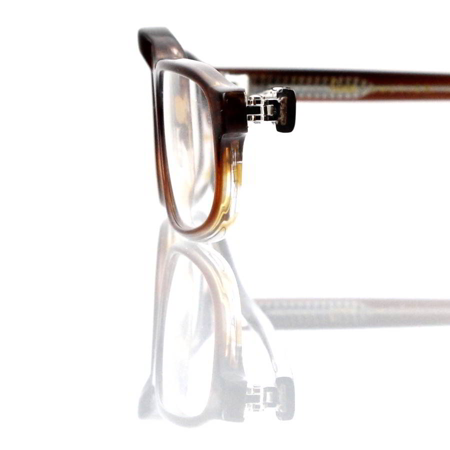 Lesca Lunetier • DL 17 • Col. 22 • Acetat-Halb-Brillen-Fassung