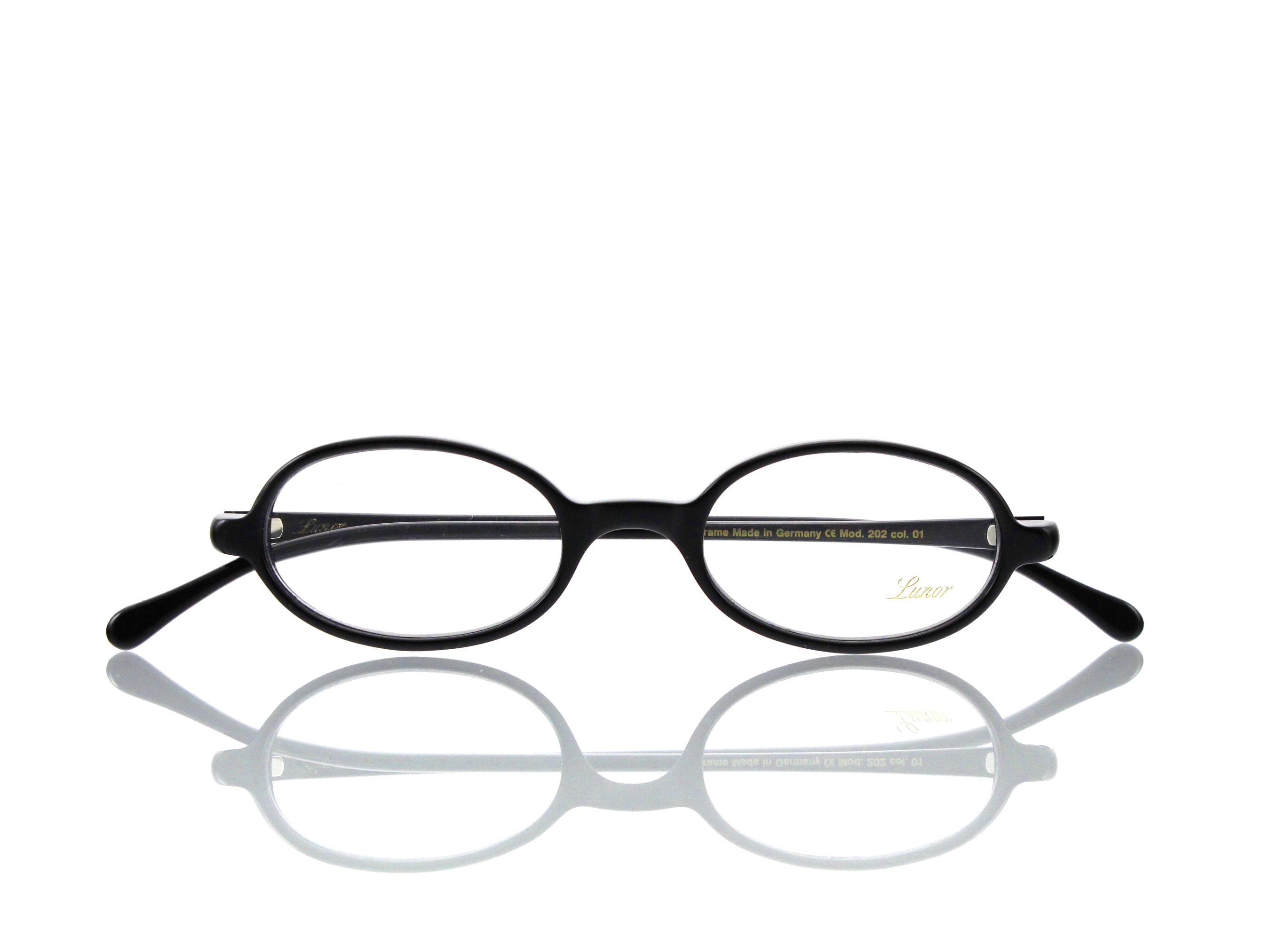 Lunor • Acetat Modell 202 • Col.01 • Größe 44-18 Bügellänge 140 mm