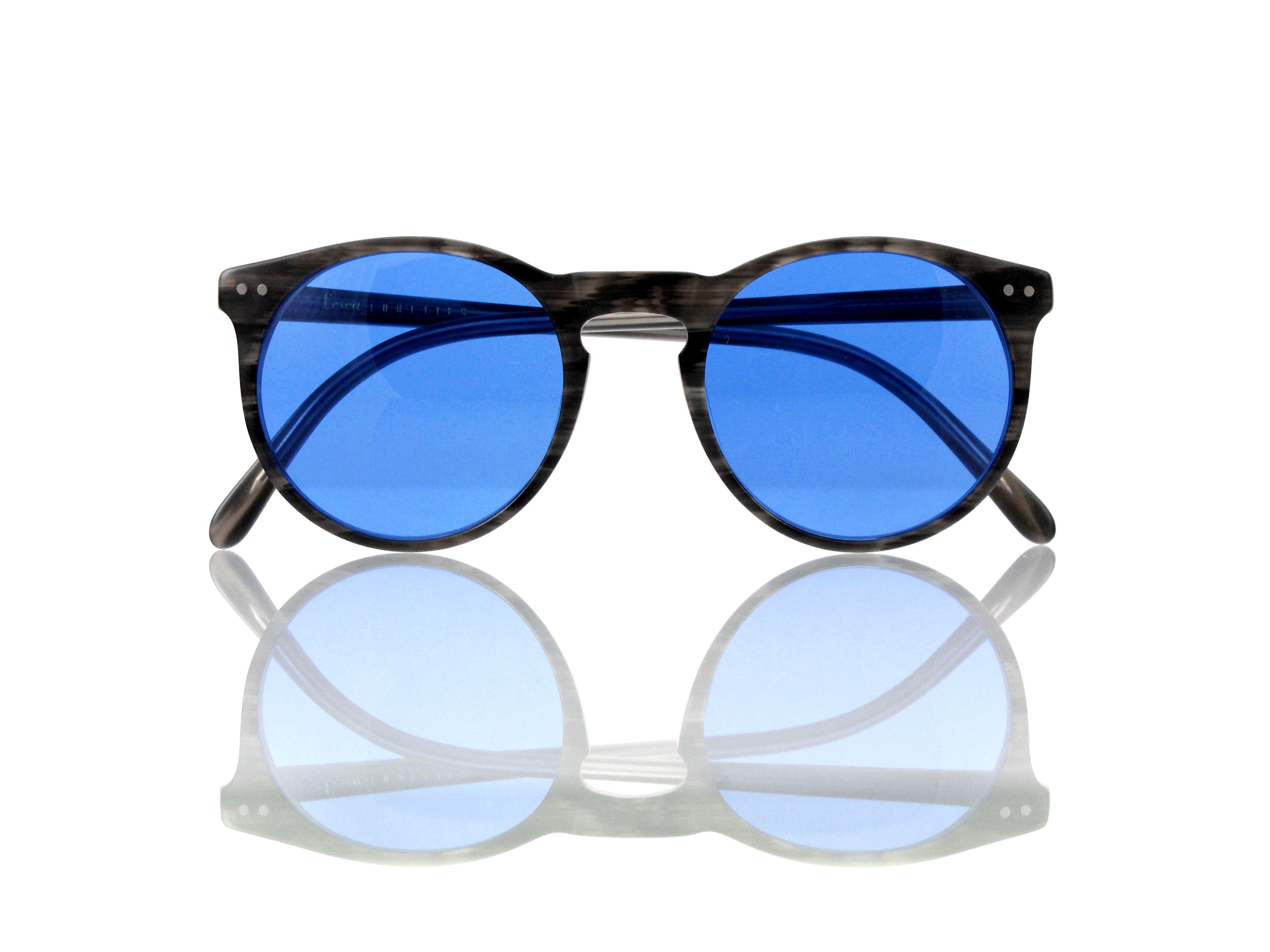 Lesca Lunetier Mod. P 9 Sonne Col. 2 Größe 50-22 - 145 mm Kunststoff blau 70%