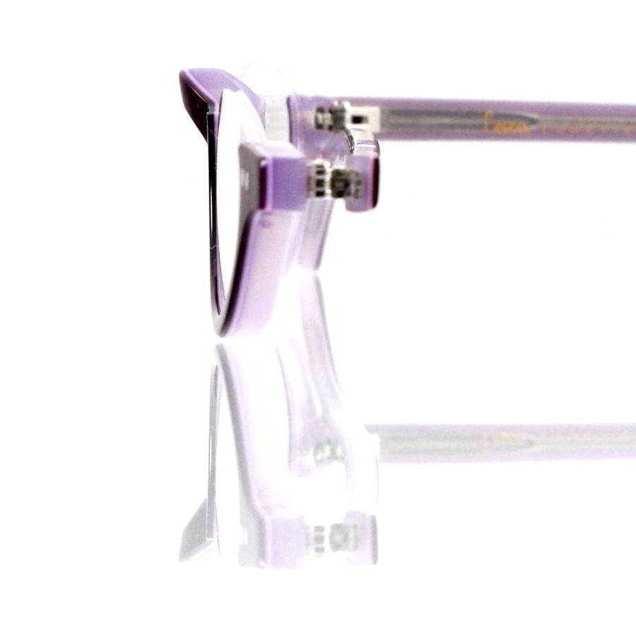 Lesca Lunetier • DL 9 • Col. 14149 • Acetat-Halb-Brillen-Fassung