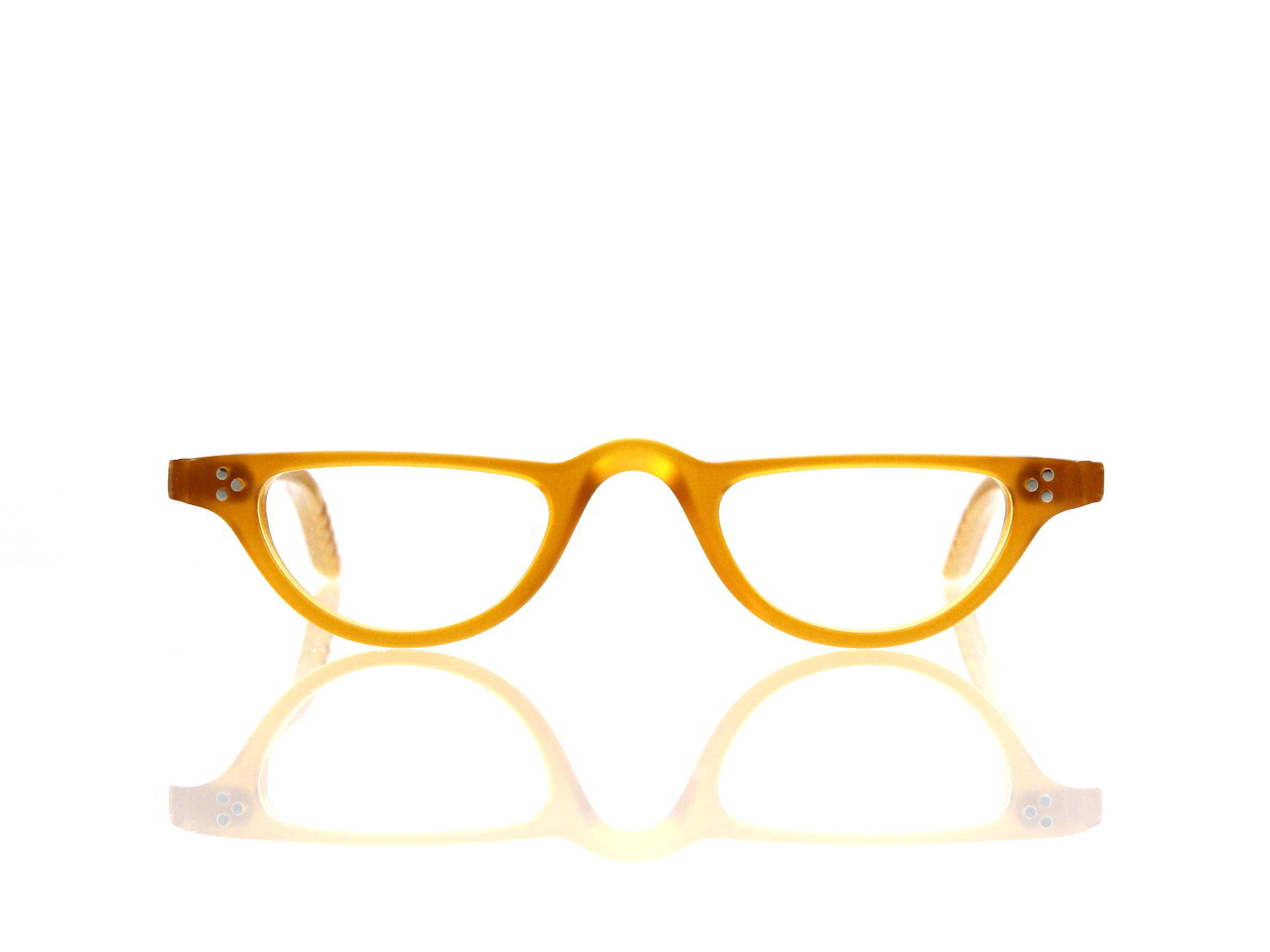 Lesca Lunetier • DL 23 • Col. 1 • Acetat-Halb-Brillen-Fassung