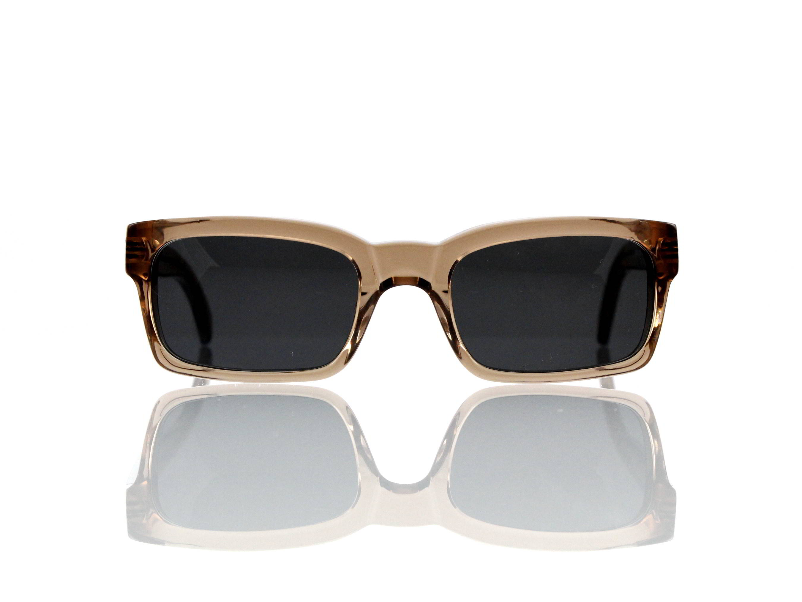 Lesca Lunetier Mod. Bauhaus Sonne Col. 8 Größe 51-19 - 145mm Kunststoff grau 85%
