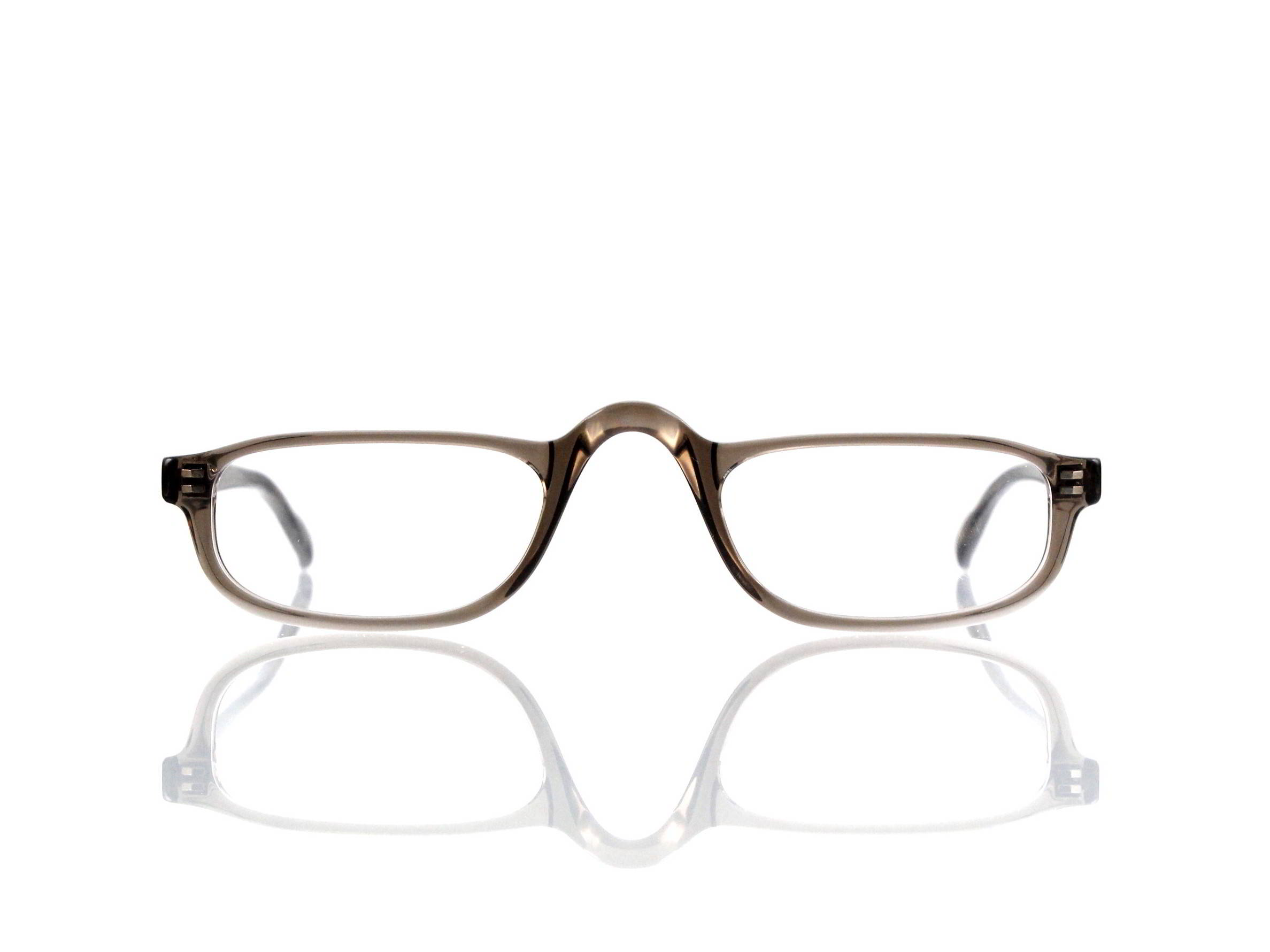Lesca Lunetier • DL 17 • Col. 21 • Acetat-Halb-Brillen-Fassung