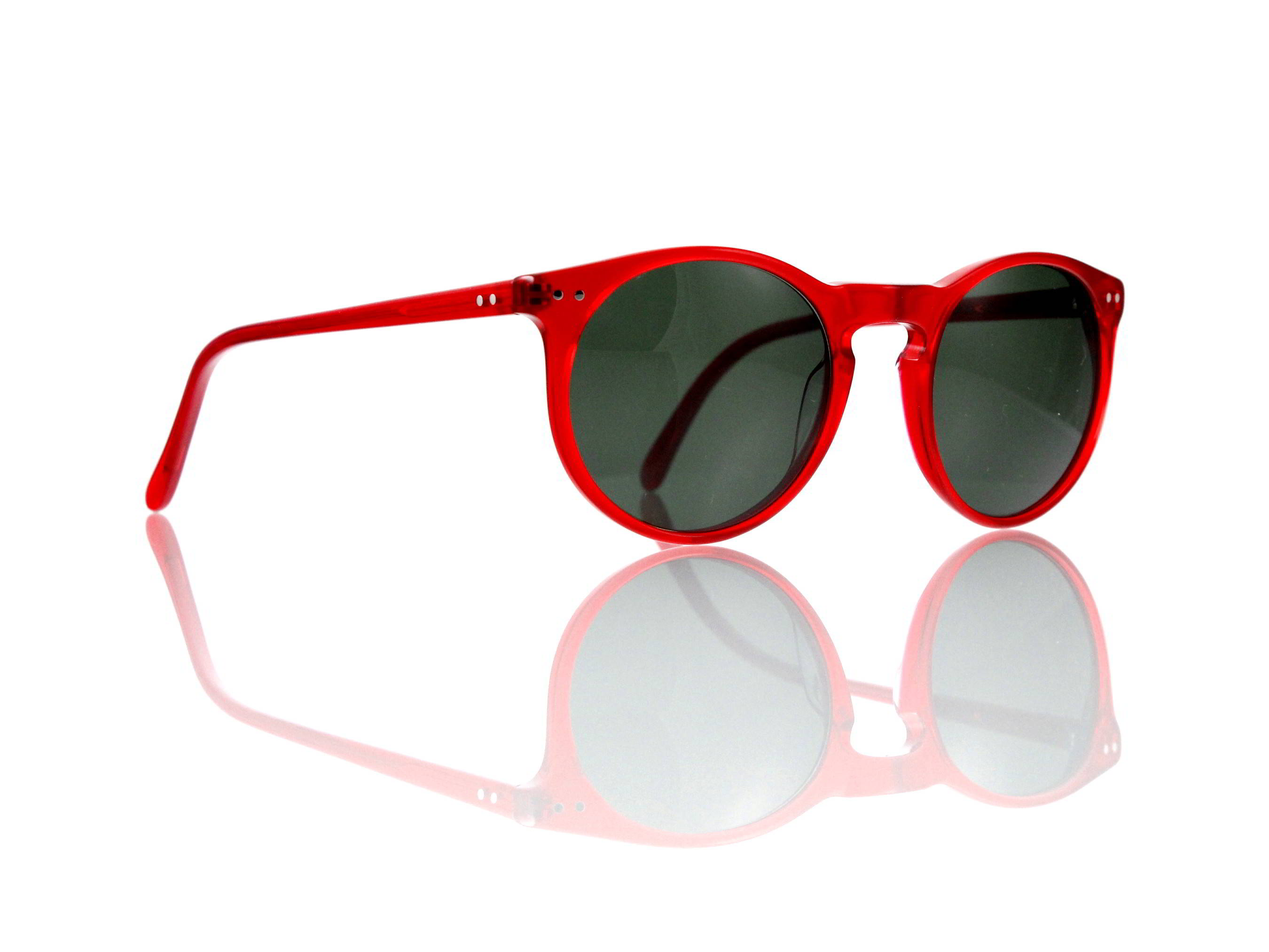 Lesca Lunetier Mod. P 9 Sonne Col. rot Größe 50-22 - 145 mm Kunststoff „Ray Ban“ G 15 graugrün 85%