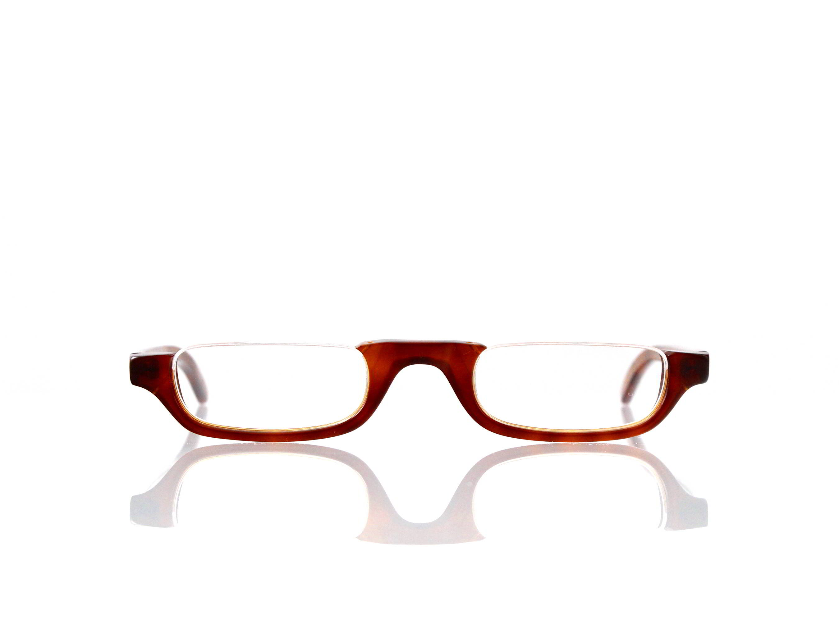 Lesca Lunetier • DL 14 • Col. 053 • Acetat-Halb-Brillen-Fassung