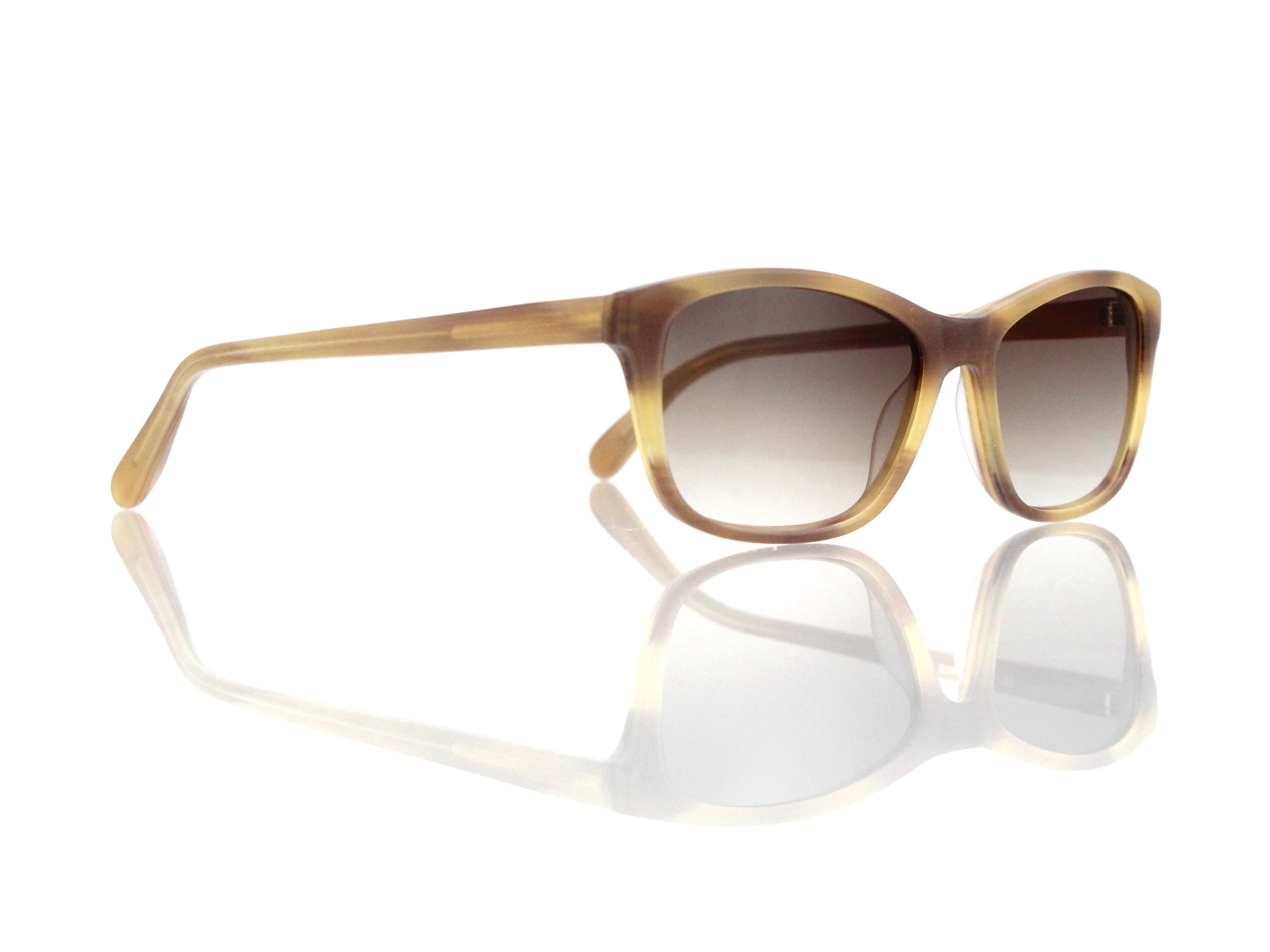 HAMBURG EYEWEAR Maike Sonne Col.60M Größe 52-18 - 140mm Kunststoff braun verlauf