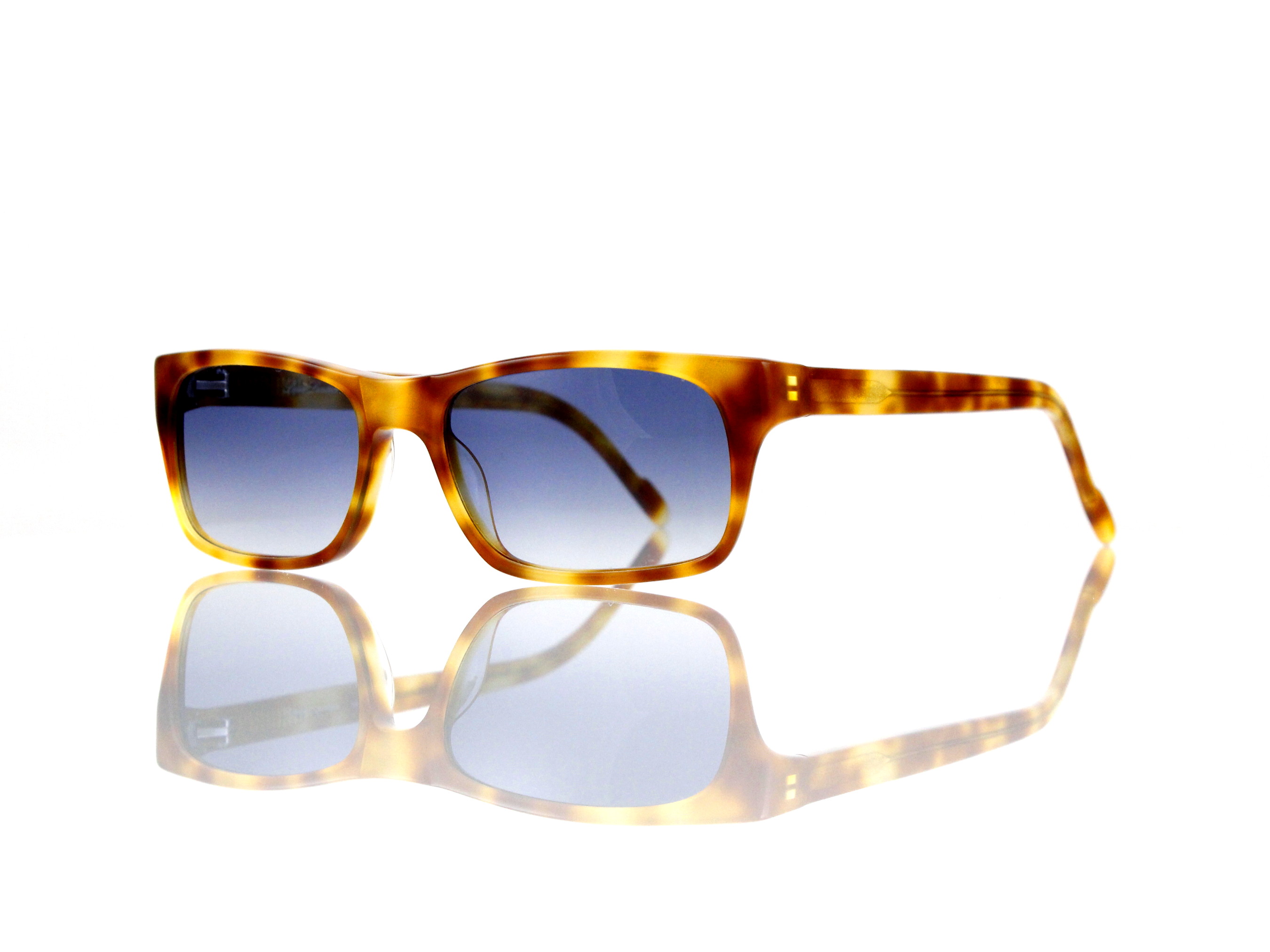 Lesca Lunetier Mod. Sunny Sonne „Original Vintage“ Col. 053 grau blau verlauf Kunststoff