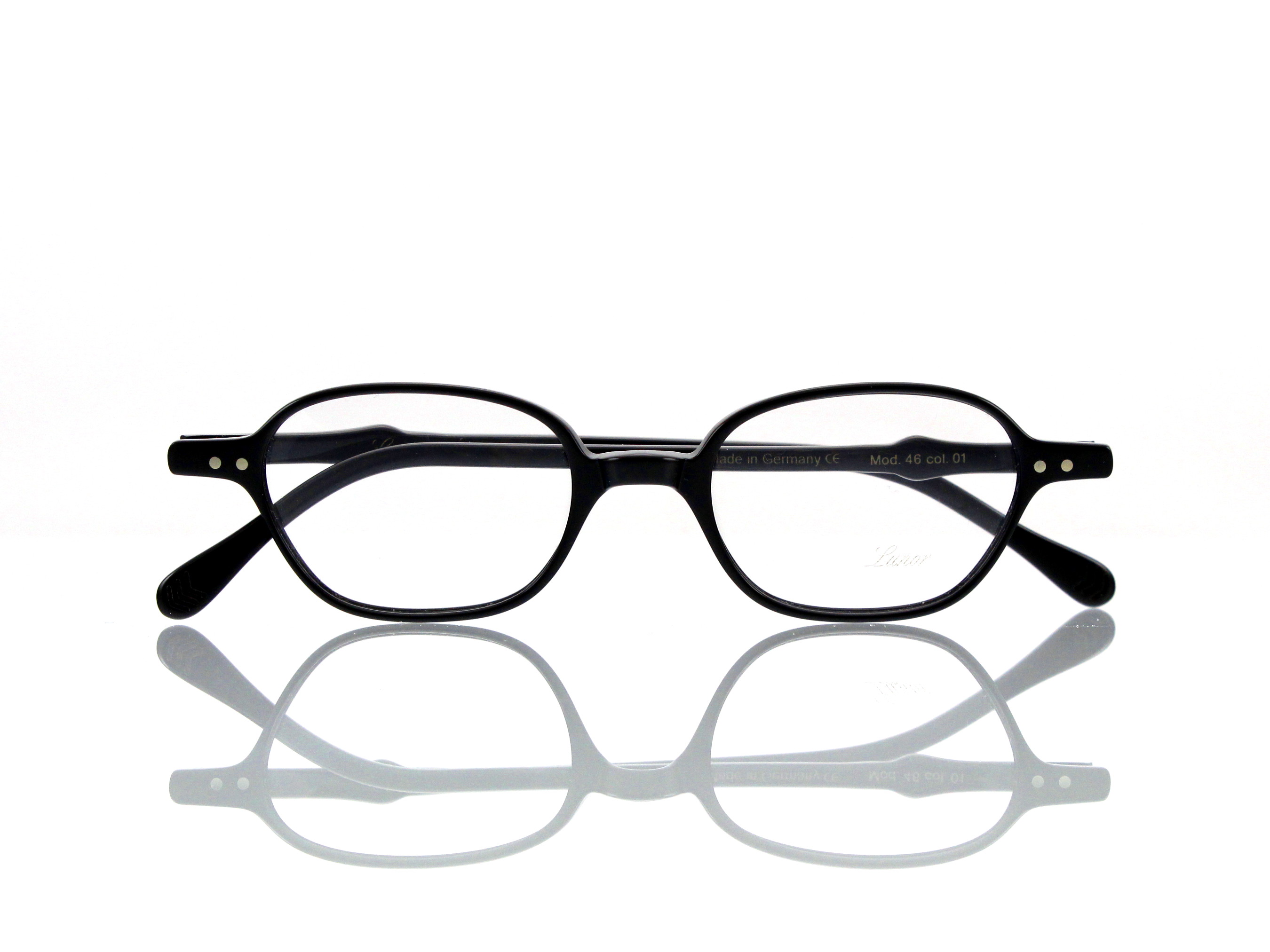 Lunor • Acetat Modell 46 • Col.01 • Größe 44-20 Bügellänge 145 mm