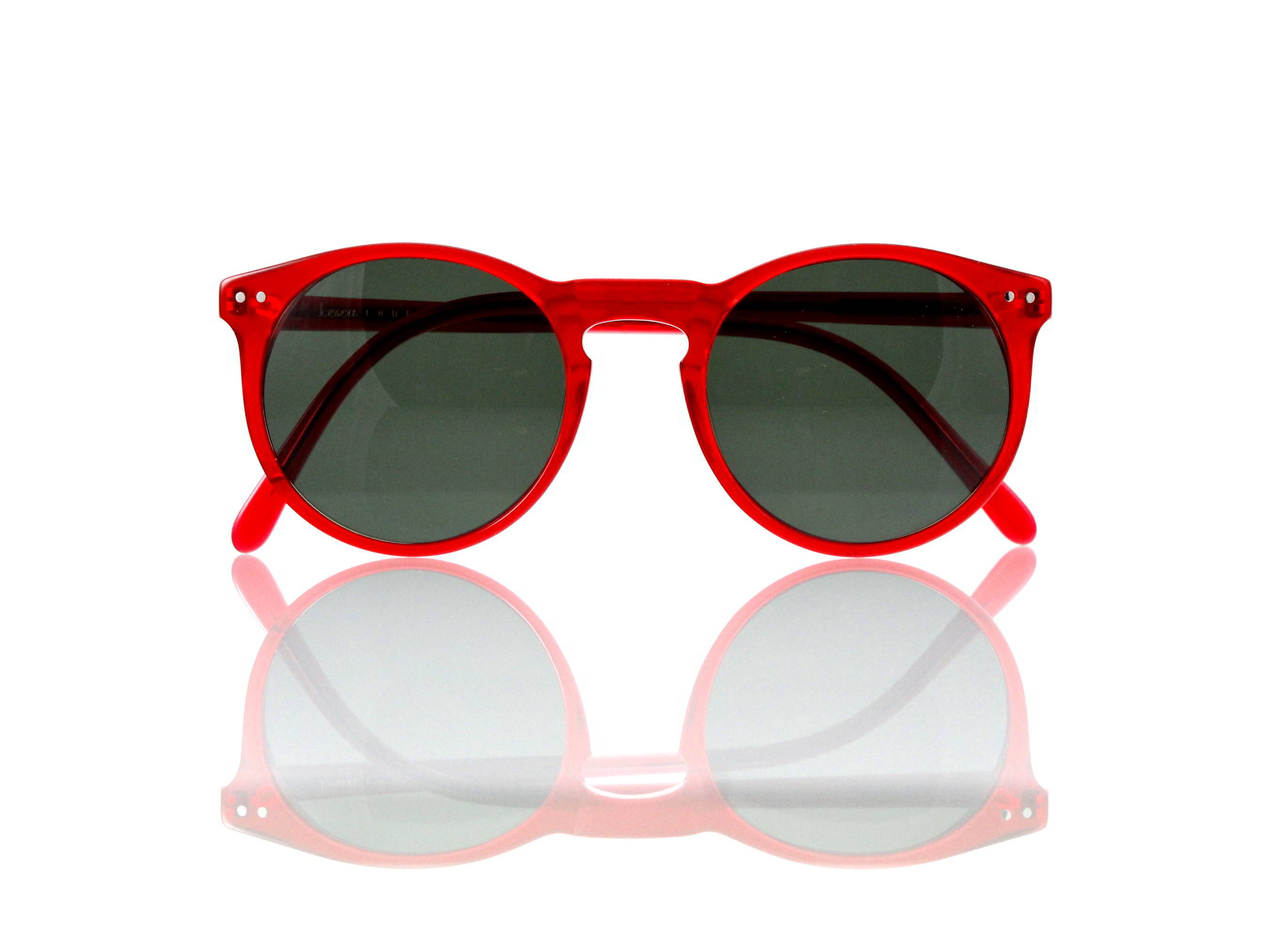 Lesca Lunetier Mod. P 9 Sonne Col. rot Größe 50-22 - 145 mm Kunststoff „Ray Ban“ G 15 graugrün 85%