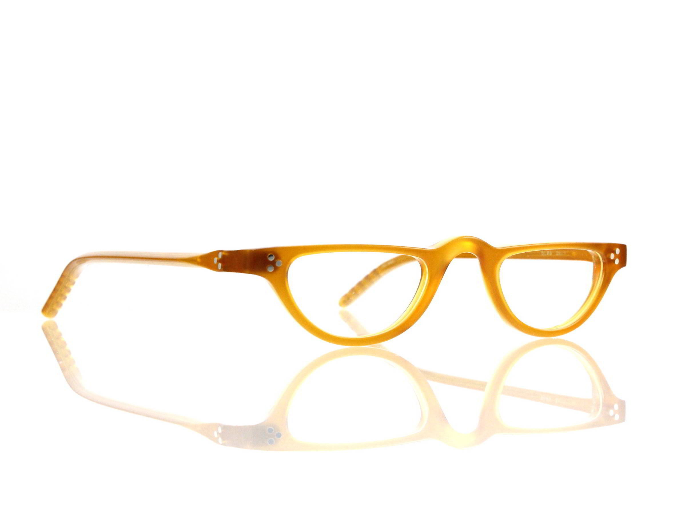 Lesca Lunetier • DL 23 • Col. 1 • Acetat-Halb-Brillen-Fassung