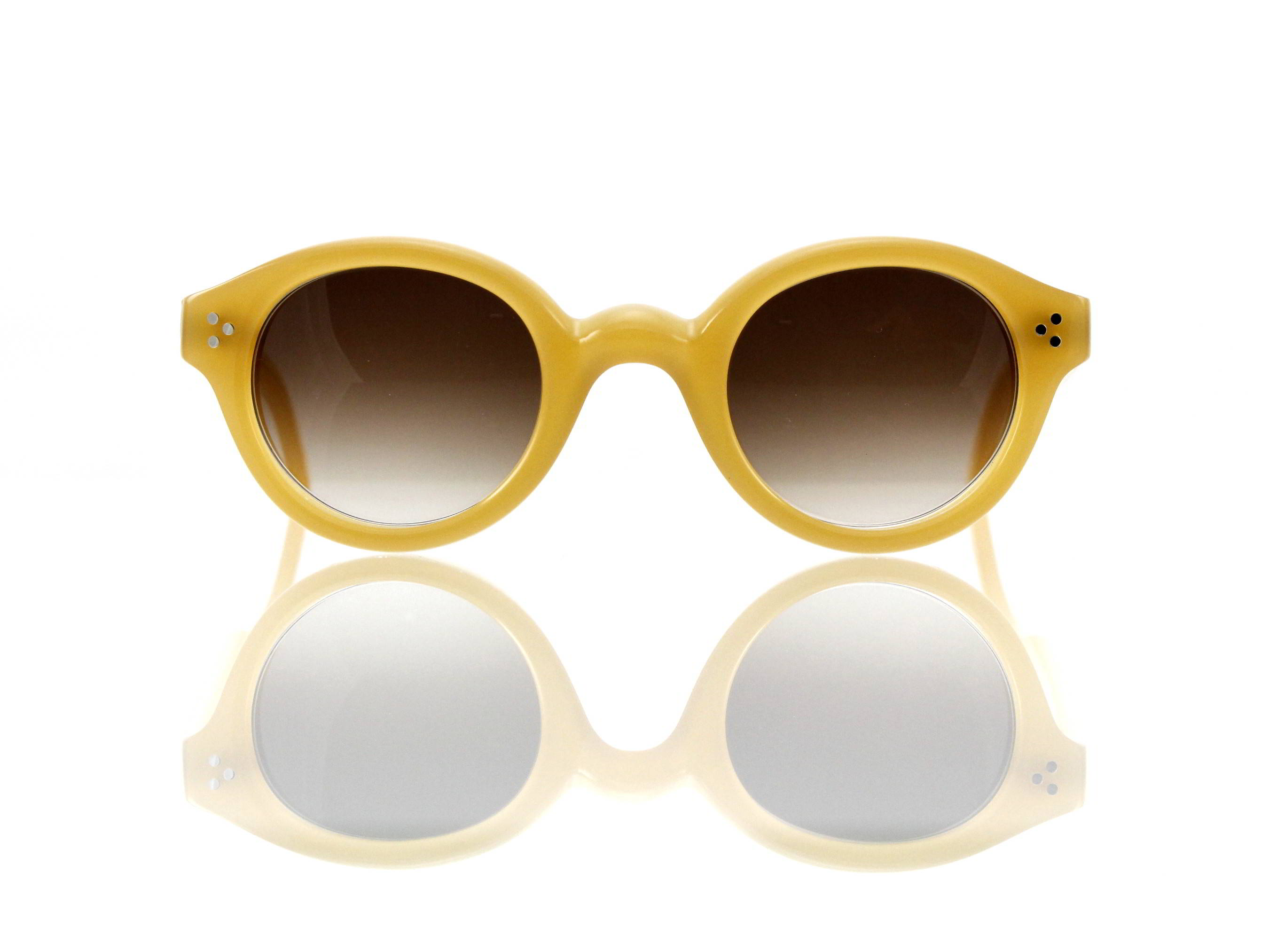 Lesca Lunetier • La Corb's • Sonnenbrille • Col. 17 • Kunststoff braun verlauf ~80-20%