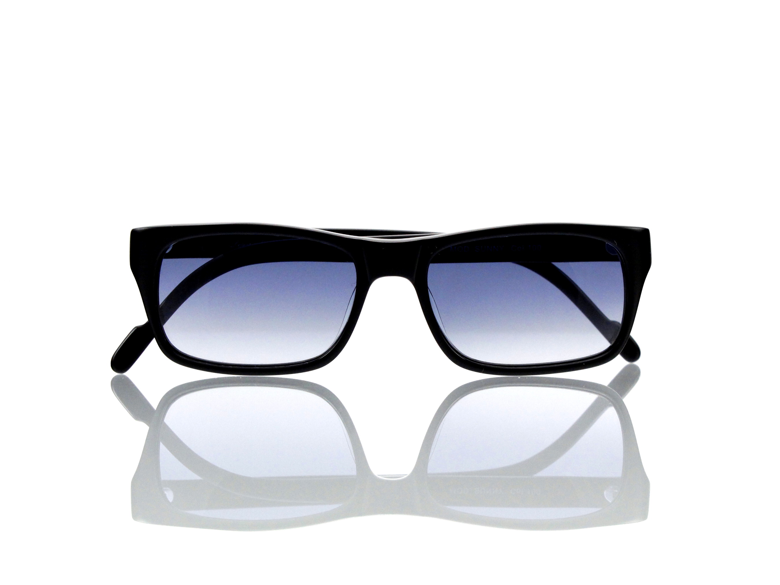 Lesca Lunetier Mod. Sunny Sonne „Original Vintage“ Col. 100 grau blau verlauf Kunststoff