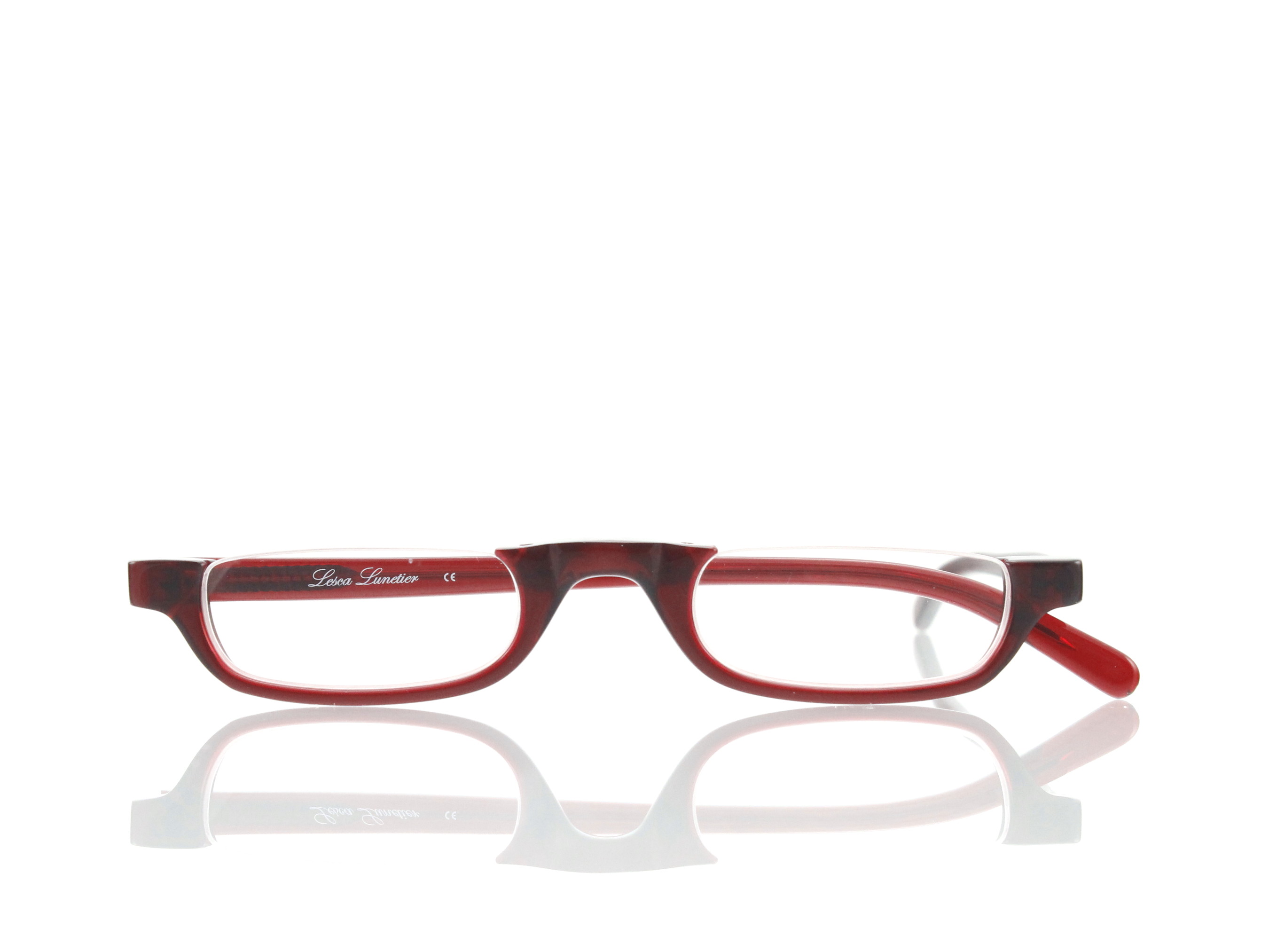 Lesca Lunetier • DL 14 • Col. 1113 • Acetat-Halb-Brillen-Fassung