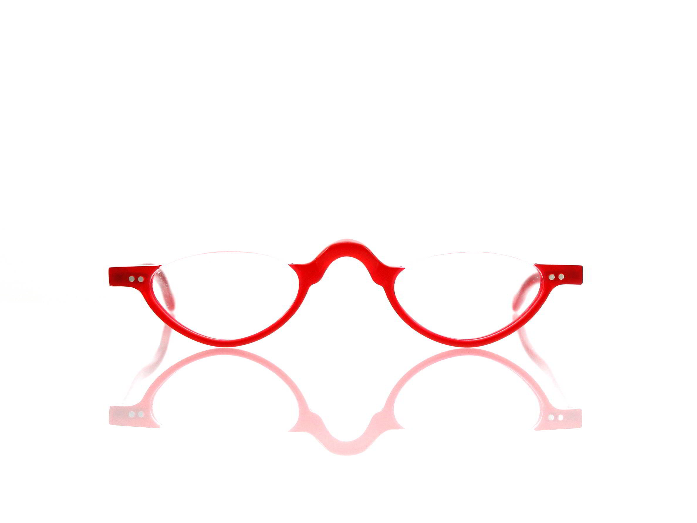 Lesca Lunetier • DL 9 • Col. M.218 • Acetat-Halb-Brillen-Fassung