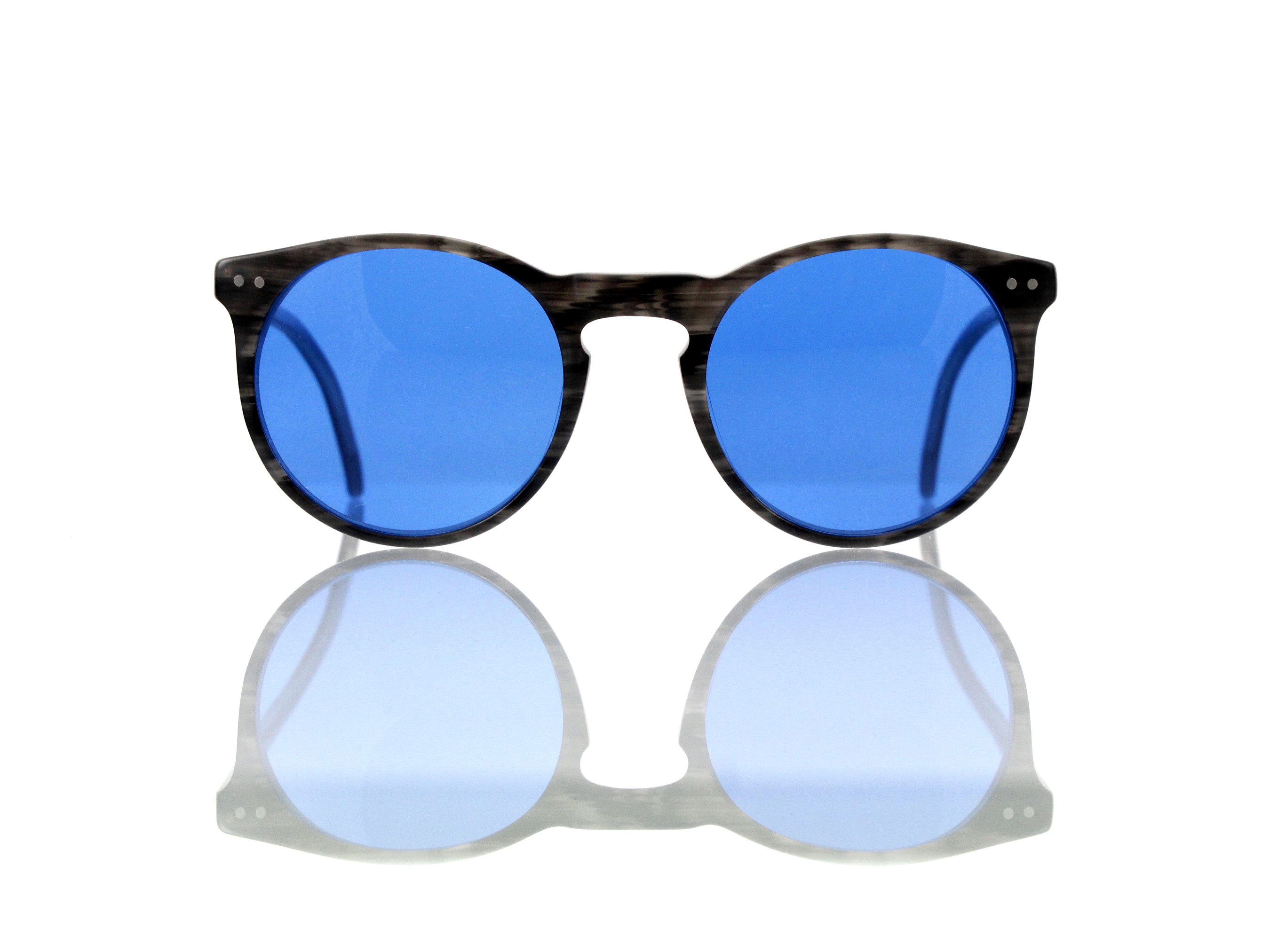 Lesca Lunetier Mod. P 9 Sonne Col. 2 Größe 50-22 - 145 mm Kunststoff blau 70%