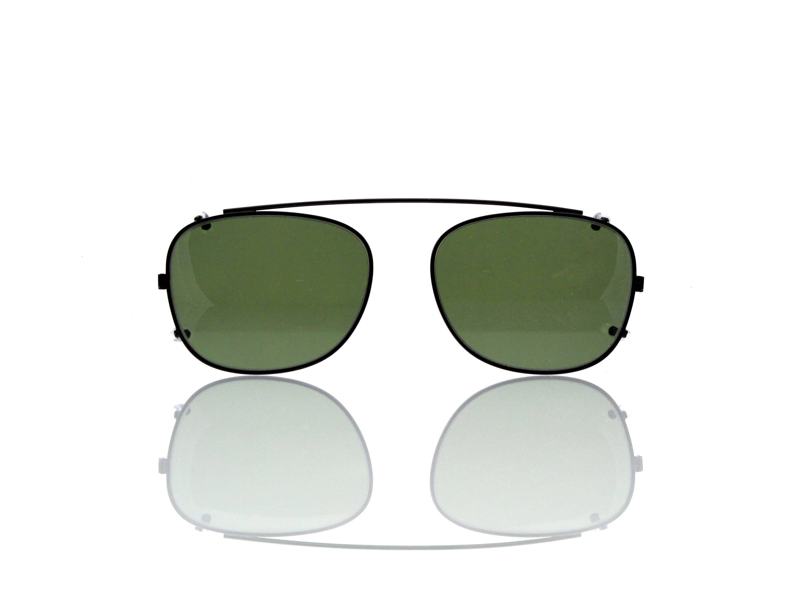 HAMBURG EYEWEAR  Emil Sonnen Schutz Clip | Clip-On | Col. schwarz | Größe 48/50-19 | 100% UV Schutz