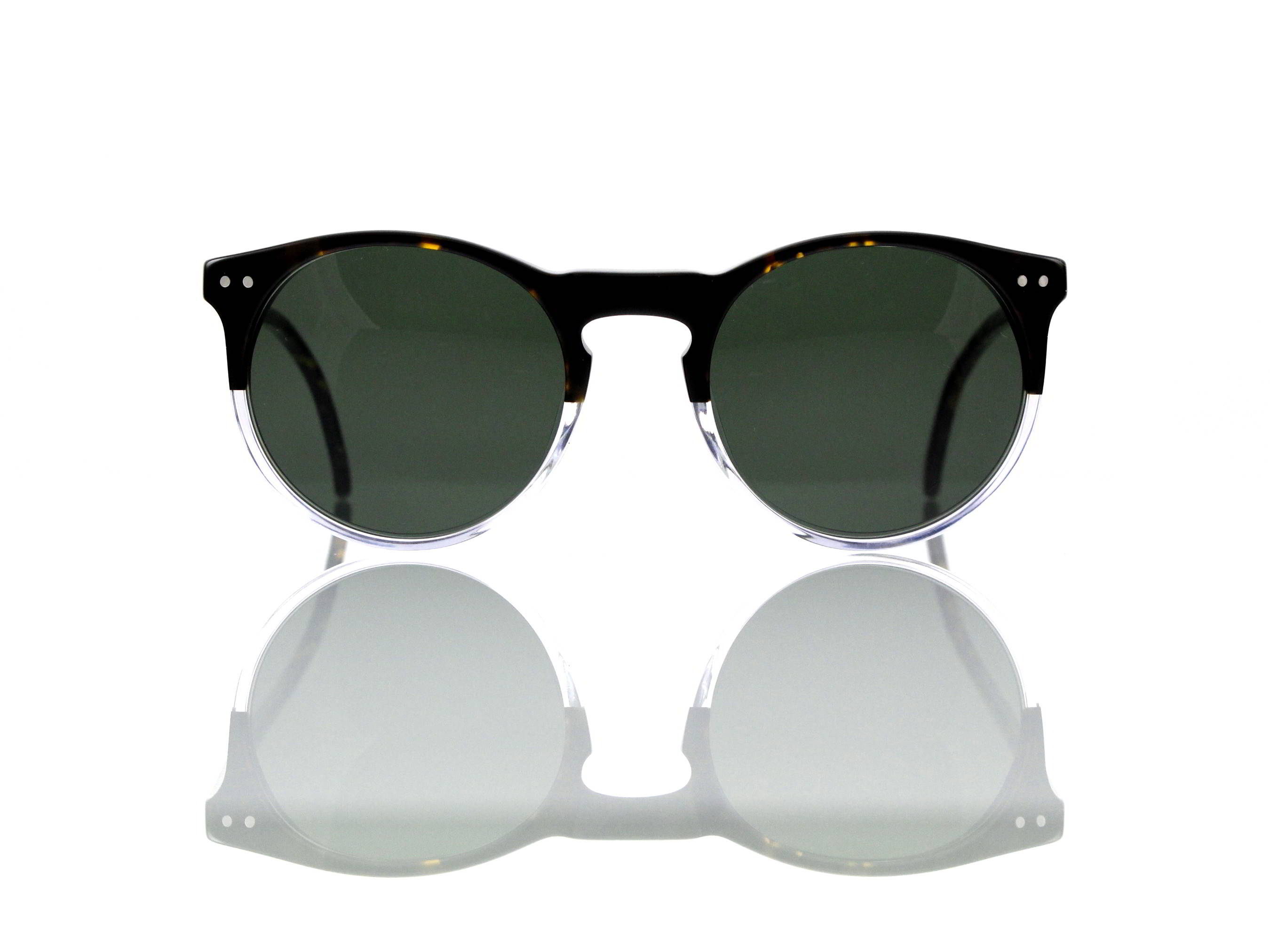 Lesca Lunetier Mod. P 9 Sonne Col. 11 Größe 50-22 - 145 mm Kunststoff „Ray Ban“ G 15 graugrün 85%