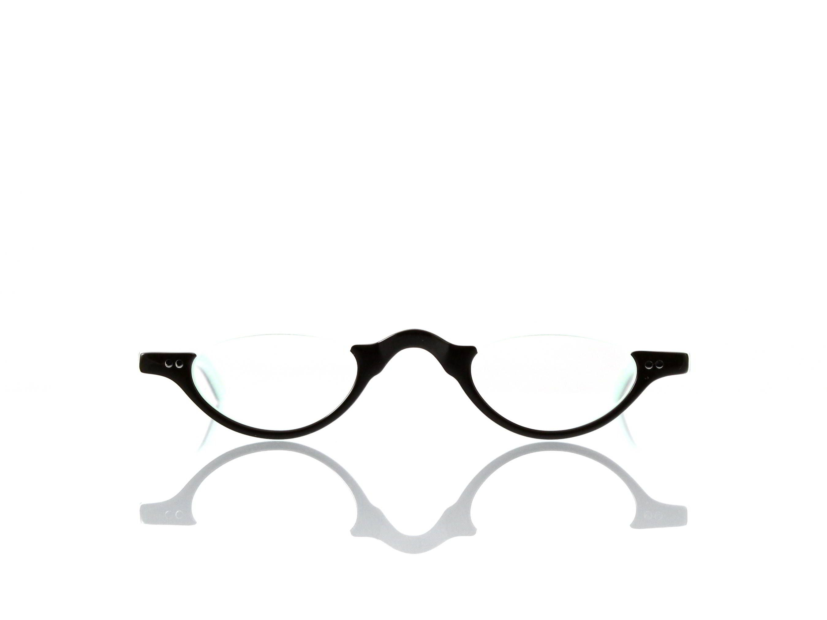 Lesca Lunetier • DL 9 • Col. 4161 • Acetat-Halb-Brillen-Fassung