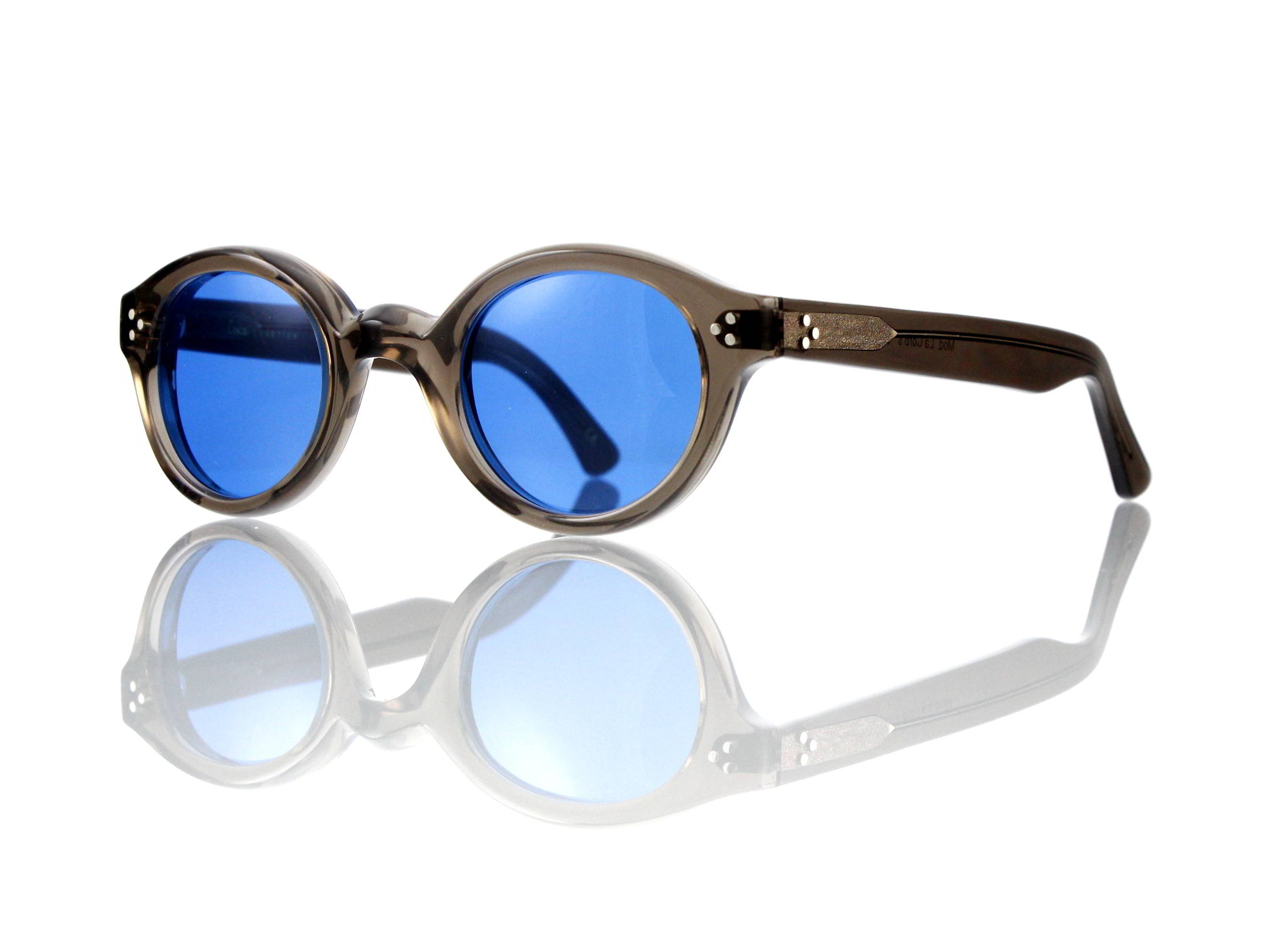Lesca Lunetier • La Corb's • Sonnenbrille • Col. Grey • Kunststoff blau 70%