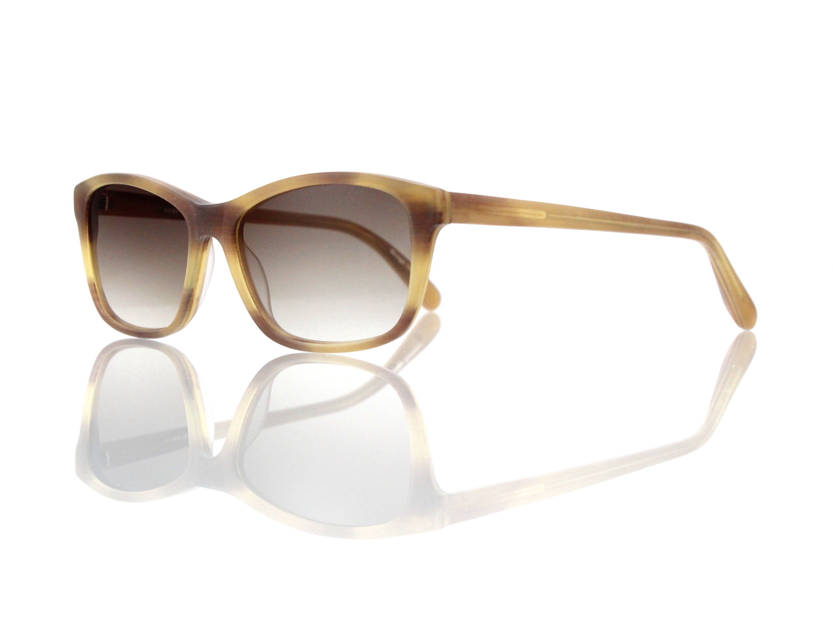 HAMBURG EYEWEAR Maike Sonne Col.60M Größe 52-18 - 140mm Kunststoff braun verlauf