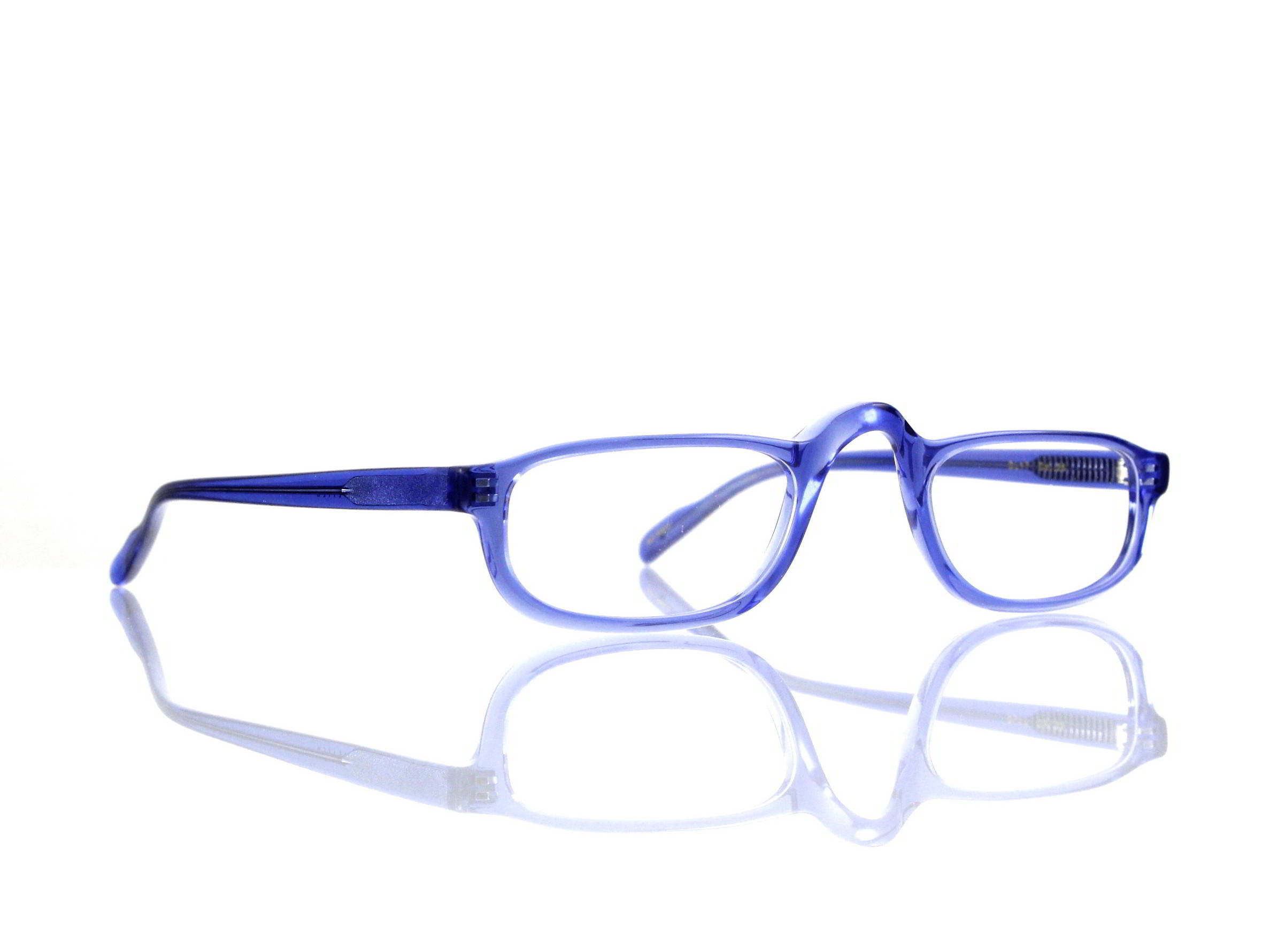 Lesca Lunetier • DL 17 • Col. 25 • Acetat-Halb-Brillen-Fassung