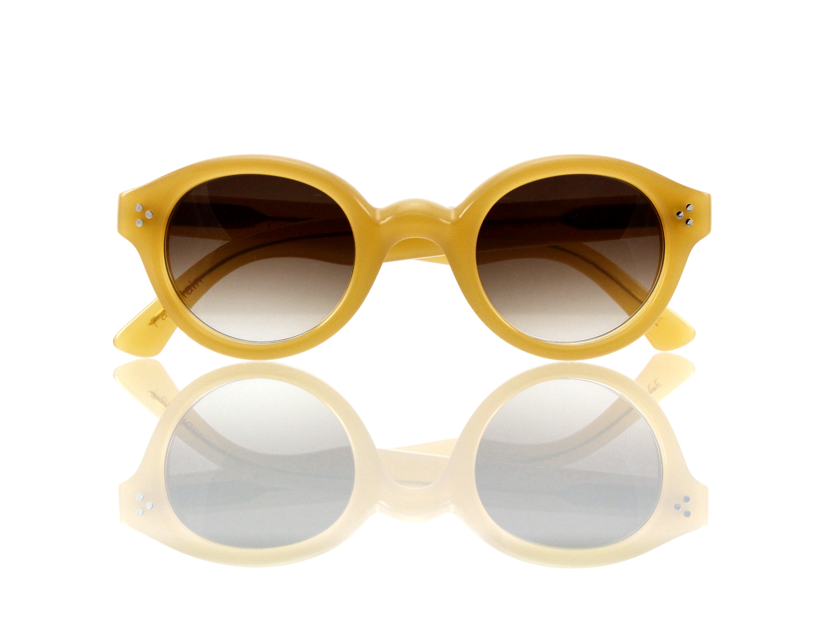 Lesca Lunetier • La Corb's • Sonnenbrille • Col. 17 • Kunststoff braun verlauf ~80-20%