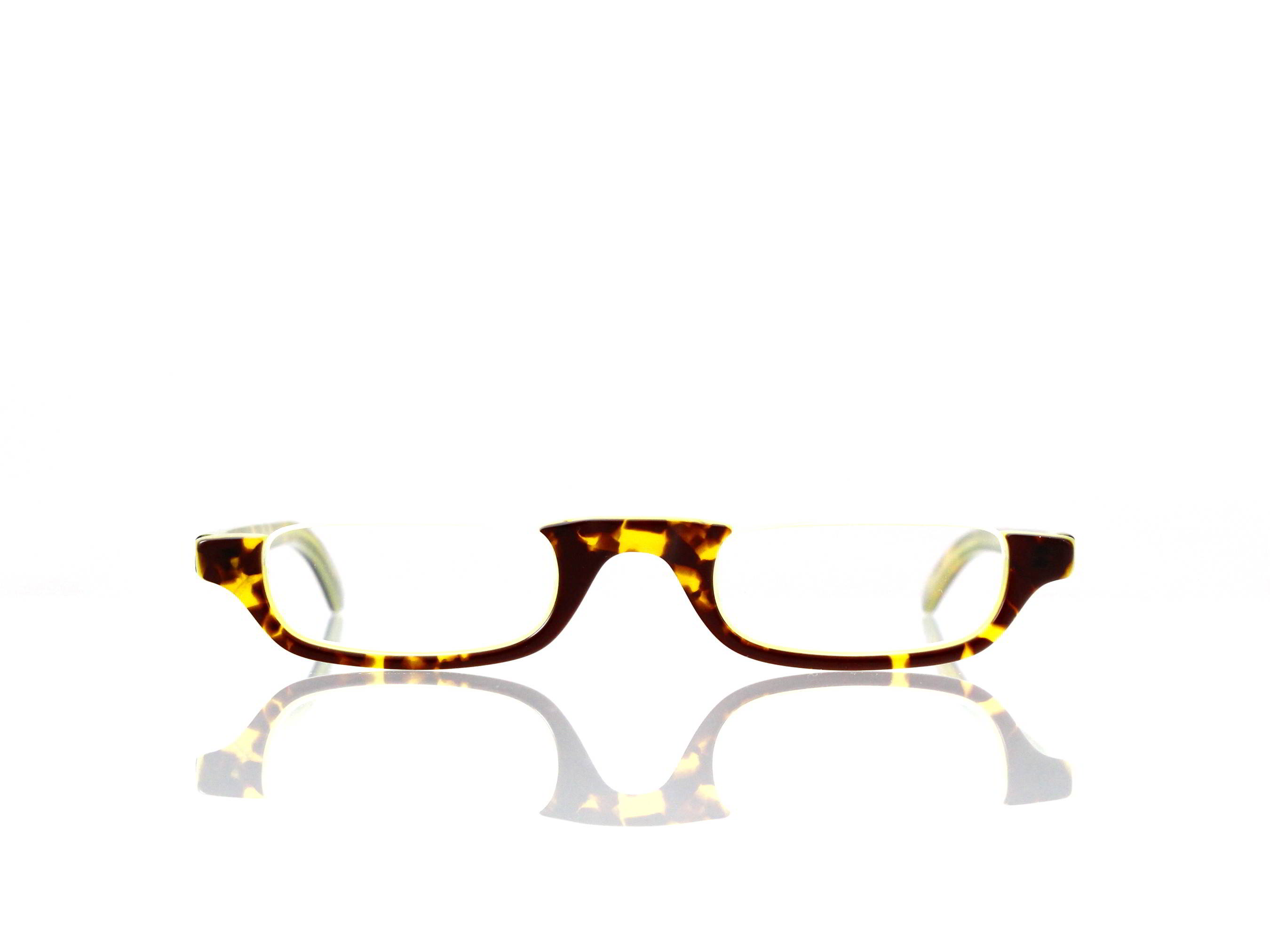 Lesca Lunetier • DL 14 • Col. 544 • Acetat-Halb-Brillen-Fassung