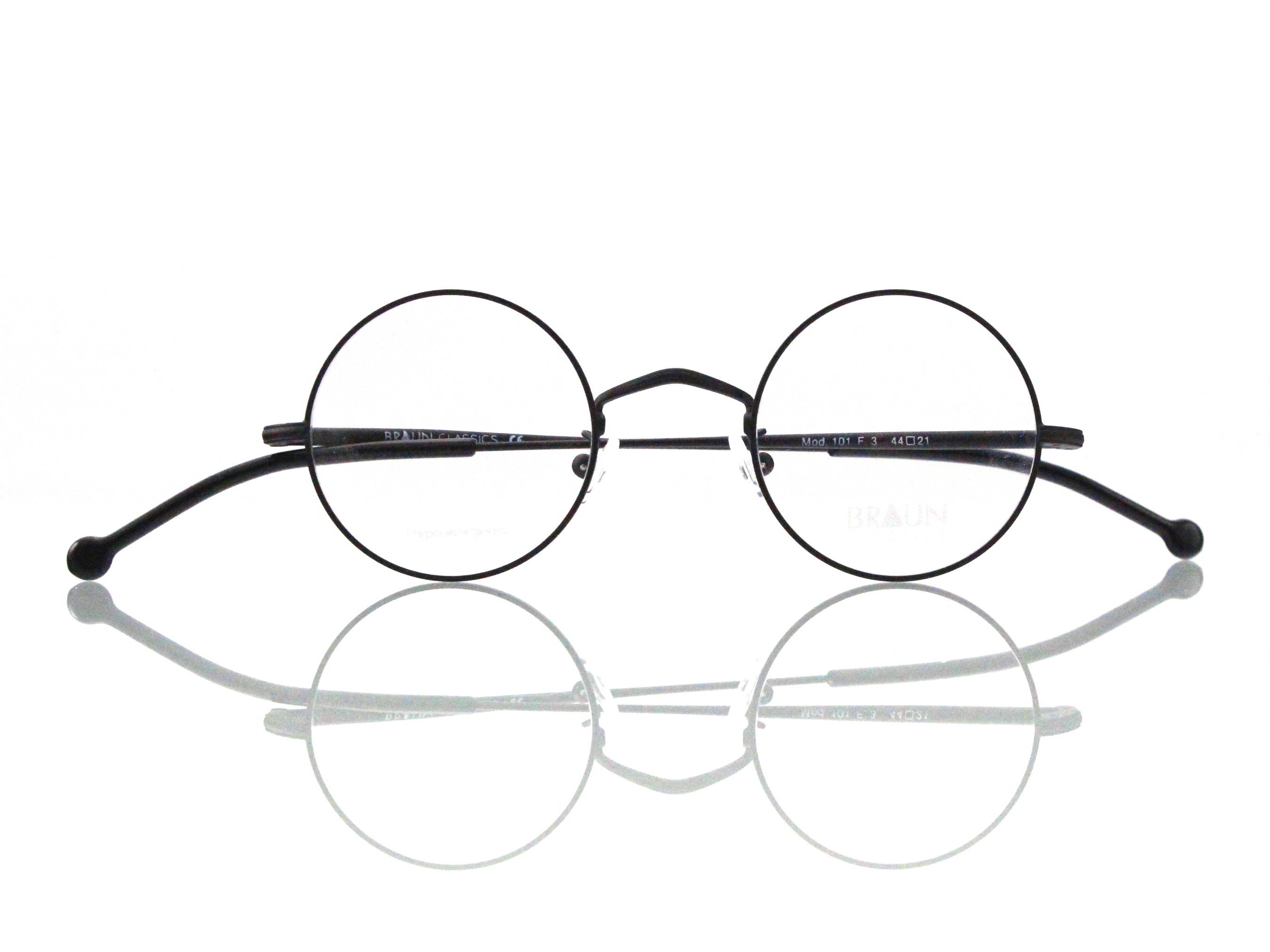 Braun Classics Eyewear • Metall • Modell 101 • F 3 • Größe 44-21-155 mm