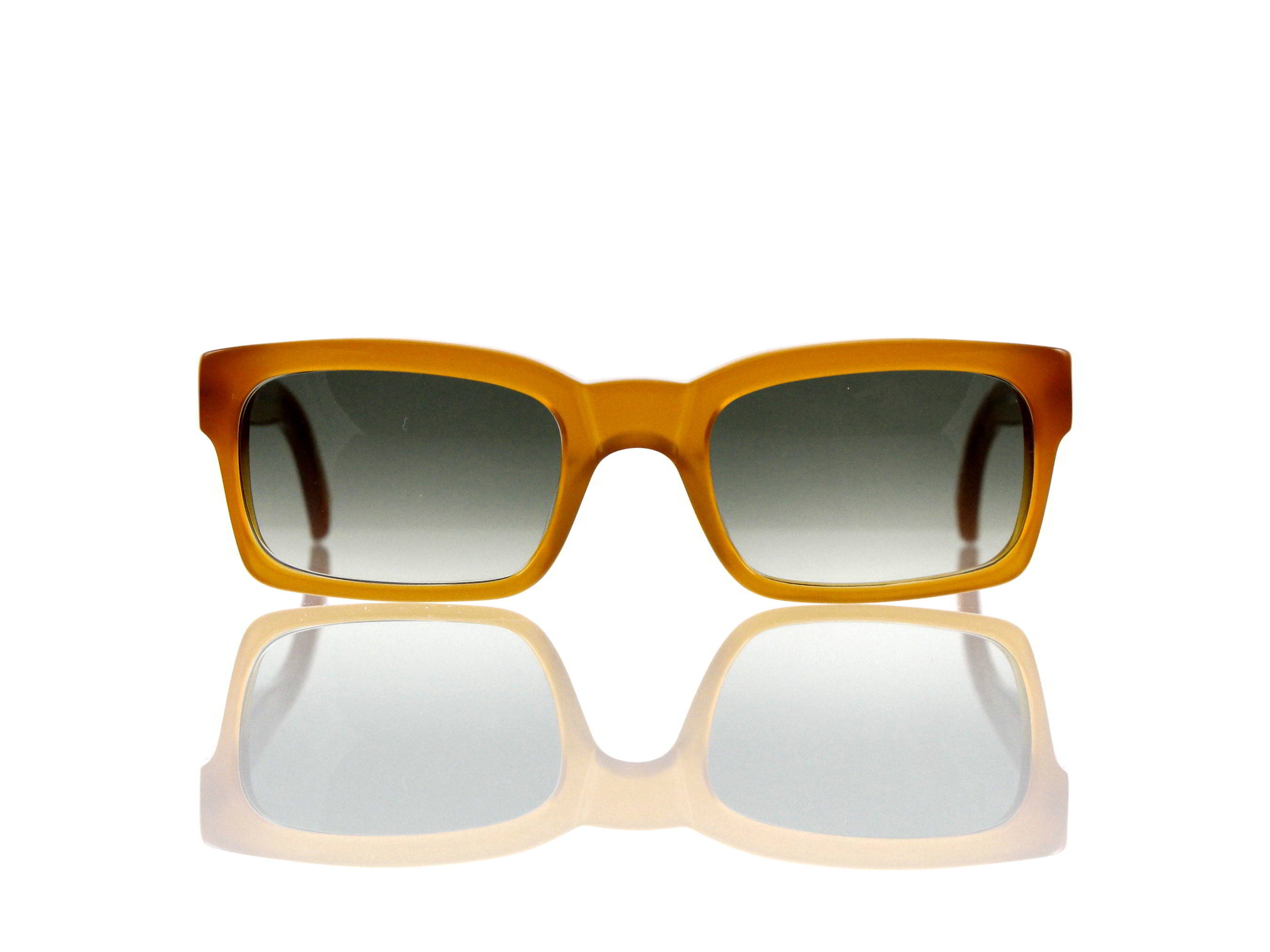 Lesca Lunetier Mod. Bauhaus Sonne Col. 6 Größe 51-19-145mm Kunststoff  graugrün  verlauf