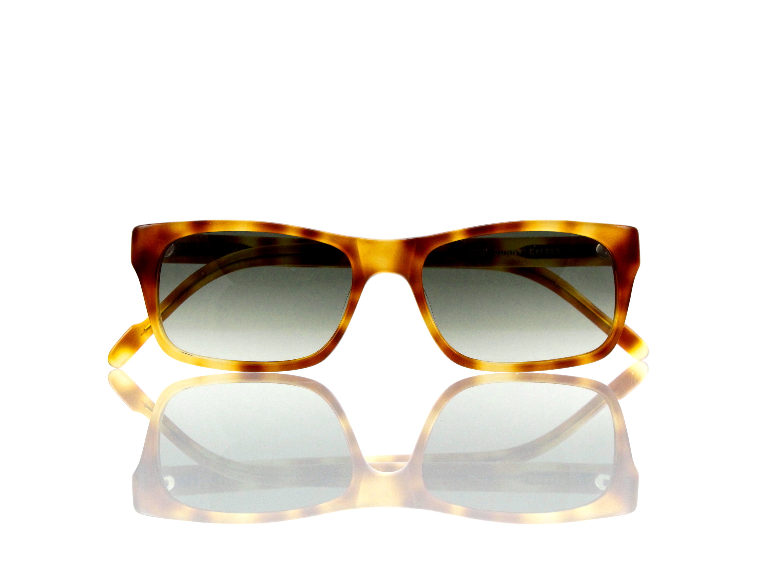 Lesca Lunetier Mod. Sunny Sonne „Original Vintage“ Col. 053 grau grün verlauf Kunststoff
