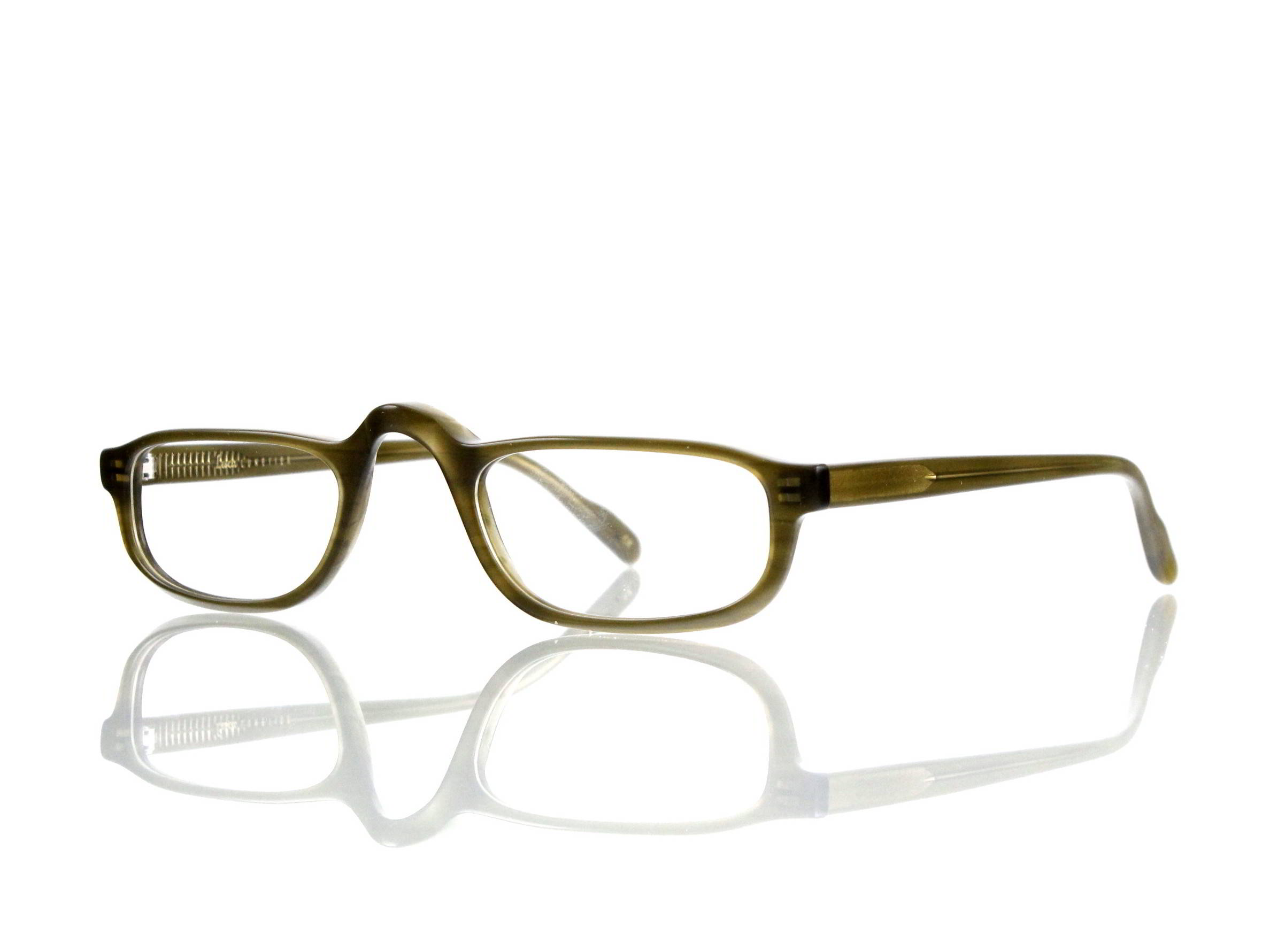 Lesca Lunetier • DL 17 • Col. 7 • Acetat-Halb-Brillen-Fassung