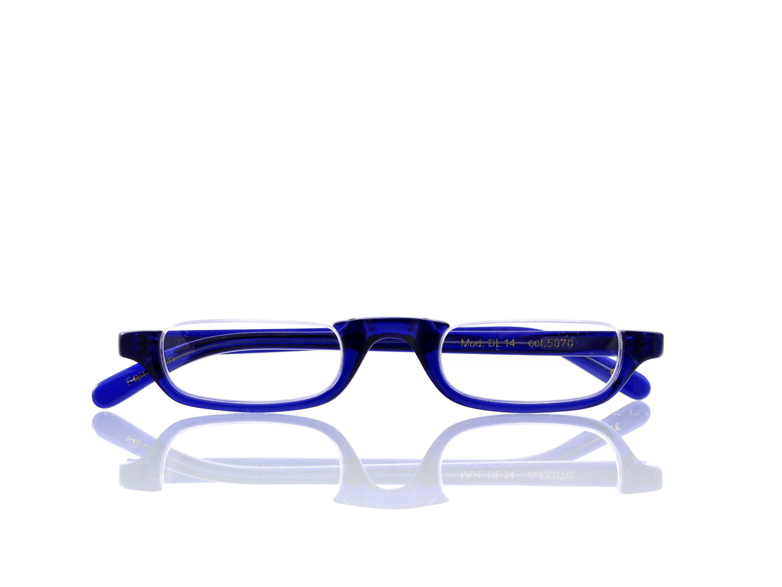 Lesca Lunetier • DL 14 • Col. 5070 • Acetat-Halb-Brillen-Fassung