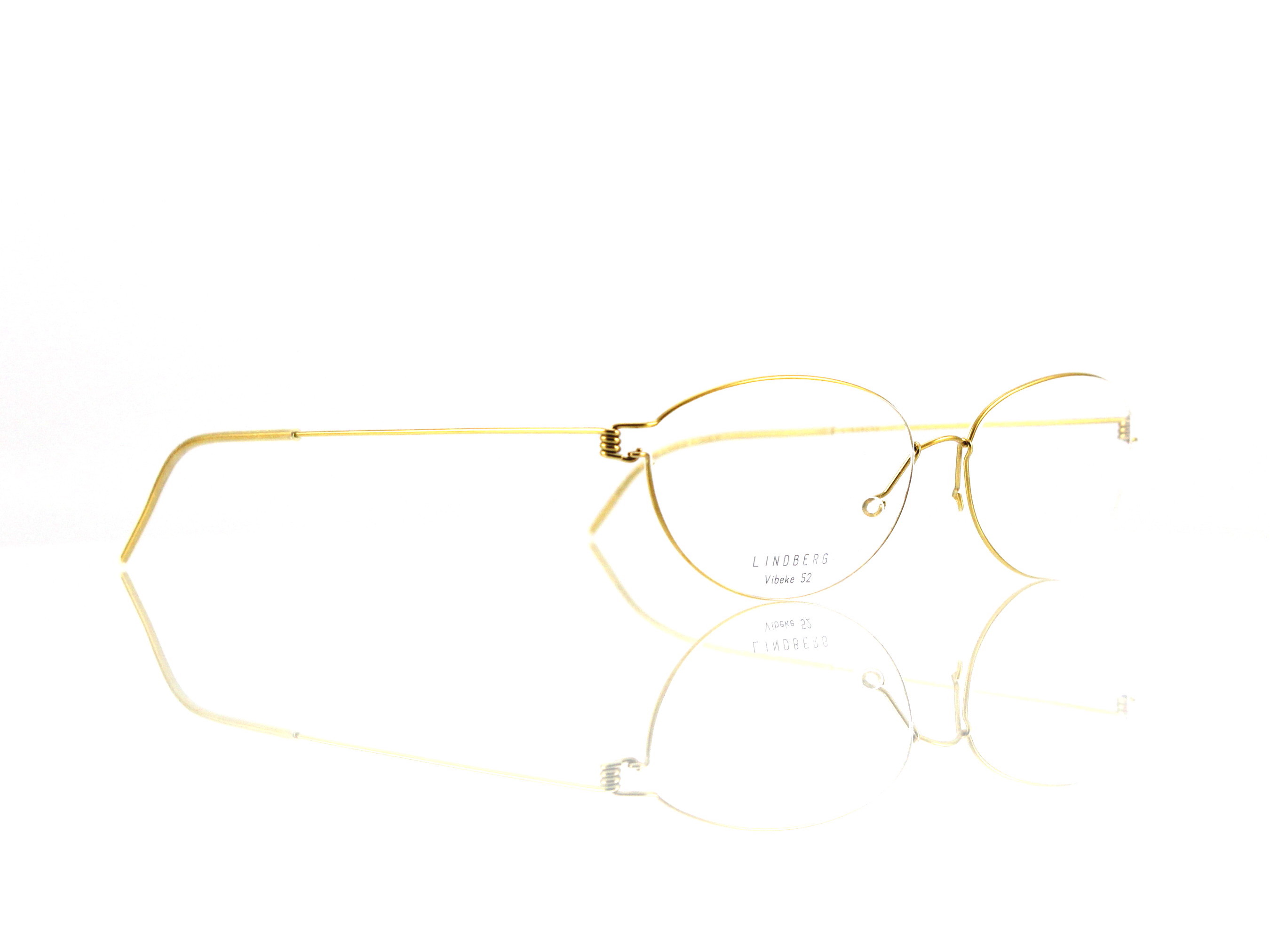 AIR Titanium Rim Mod. Vibeke  52-15 135 Col. PGT titan gold glänzend poliert
