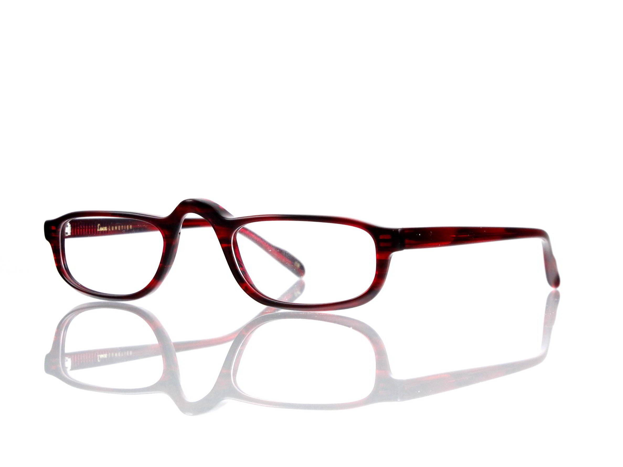Lesca Lunetier • DL 17 • Col. 2 • Acetat-Halb-Brillen-Fassung