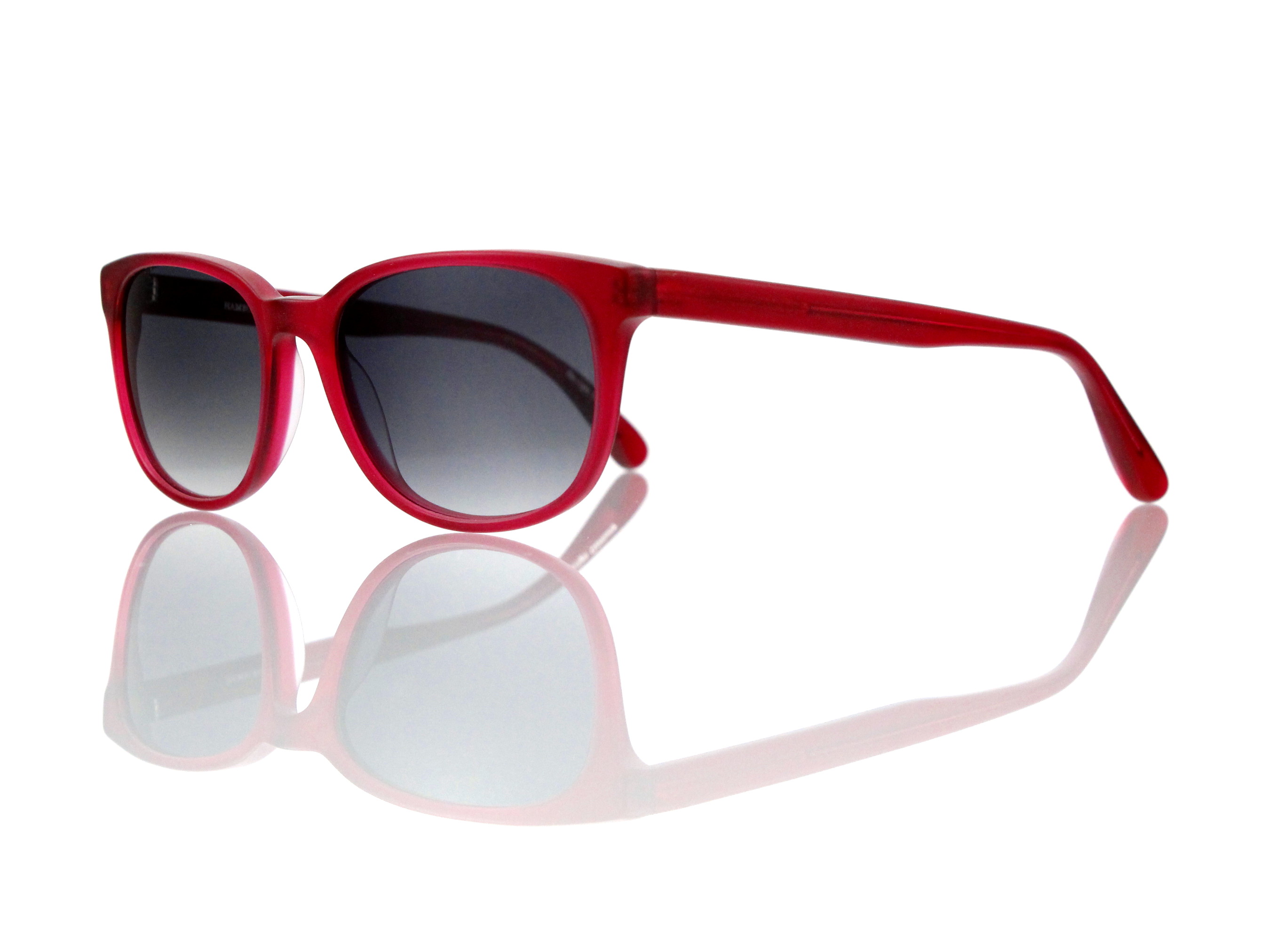 HAMBURG EYEWEAR Rieke Sonne Col.19M Größe 52-18 - 140mm Kunststoff grau verlauf
