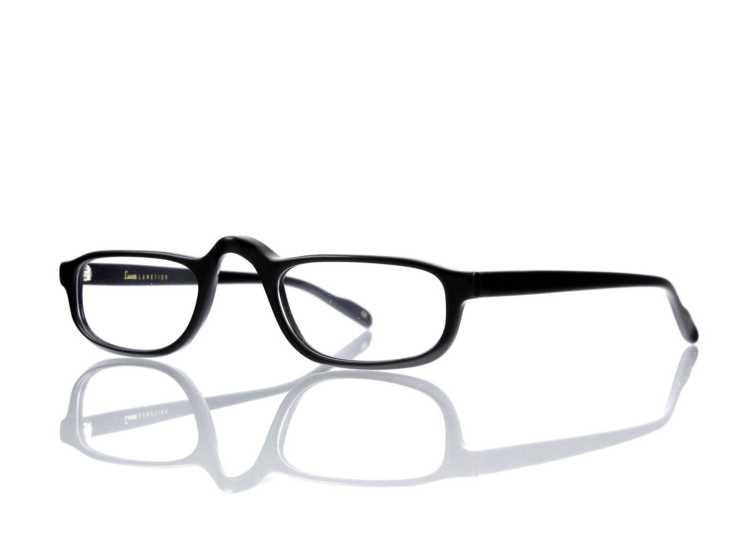 Lesca Lunetier • DL 17 • Col. 5 • Acetat-Halb-Brillen-Fassung