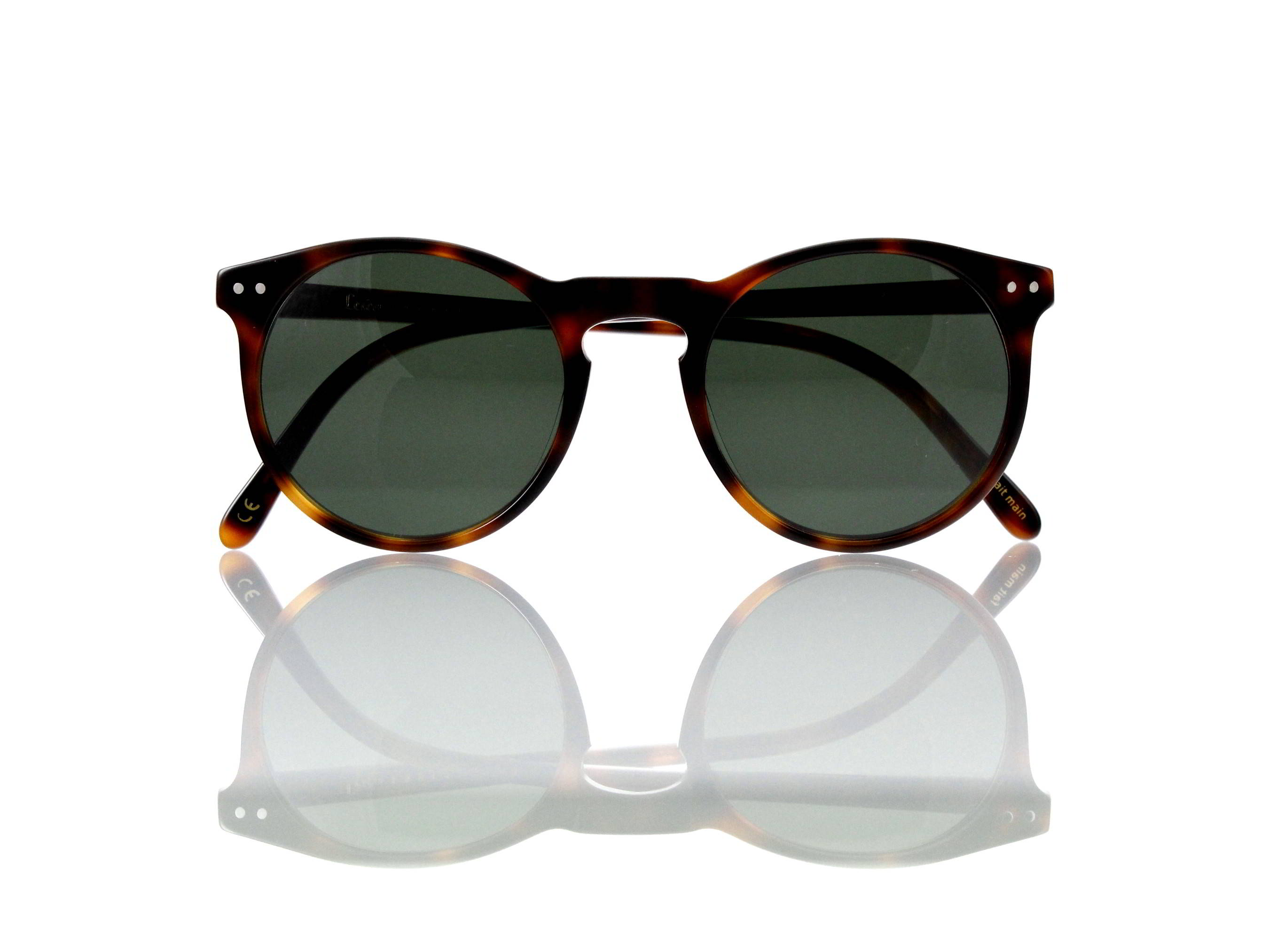 Lesca Lunetier Mod. P 9 Sonne Col. 8 Größe 50-22 - 145 mm Kunststoff „Ray Ban“ G 15 graugrün 85%