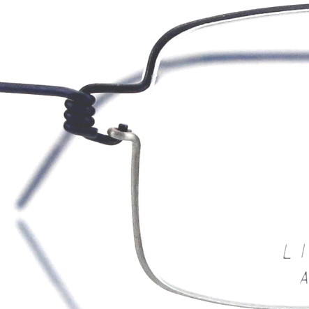 AIR Titanium Rim Mod. Alvis 51-19 145 Col. U13 dunkel blau matt 10 titan grau matt