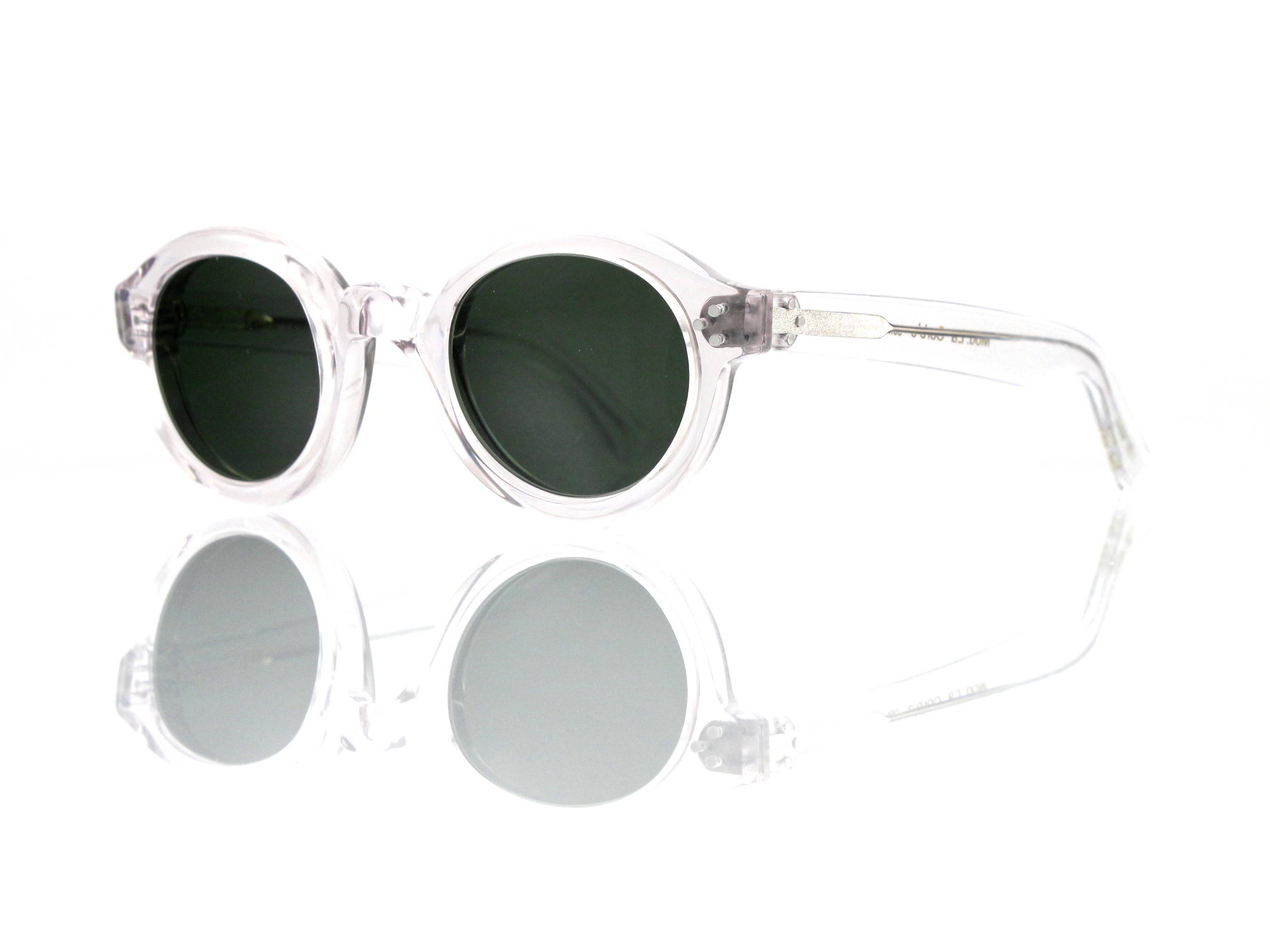 Lesca Lunetier • La Corb's • Sonnenbrille • Col. Crystal • Kunststoff graugrün 85%
