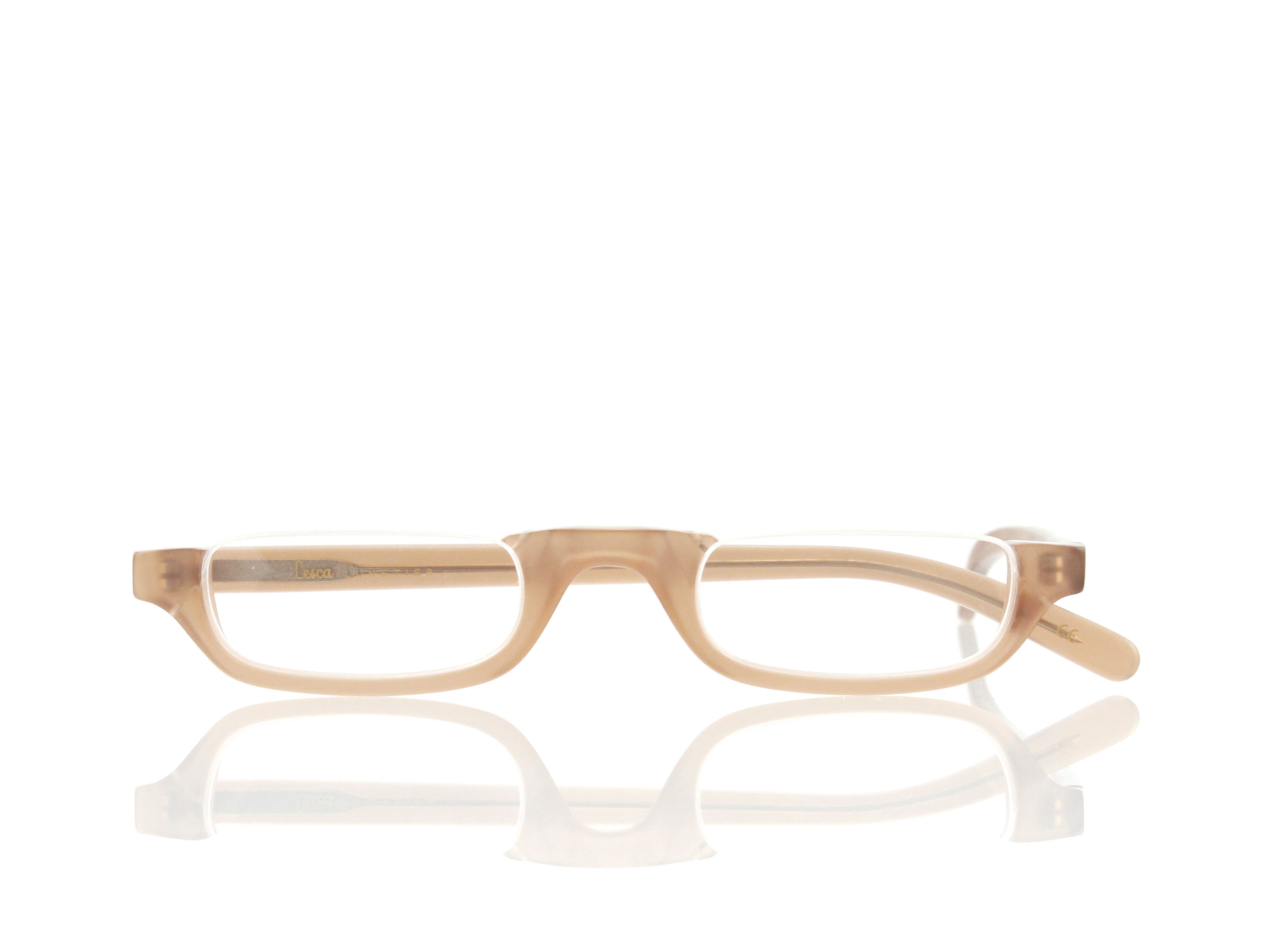 Lesca Lunetier • DL 14 • Col. M1209 • Acetat-Halb-Brillen-Fassung