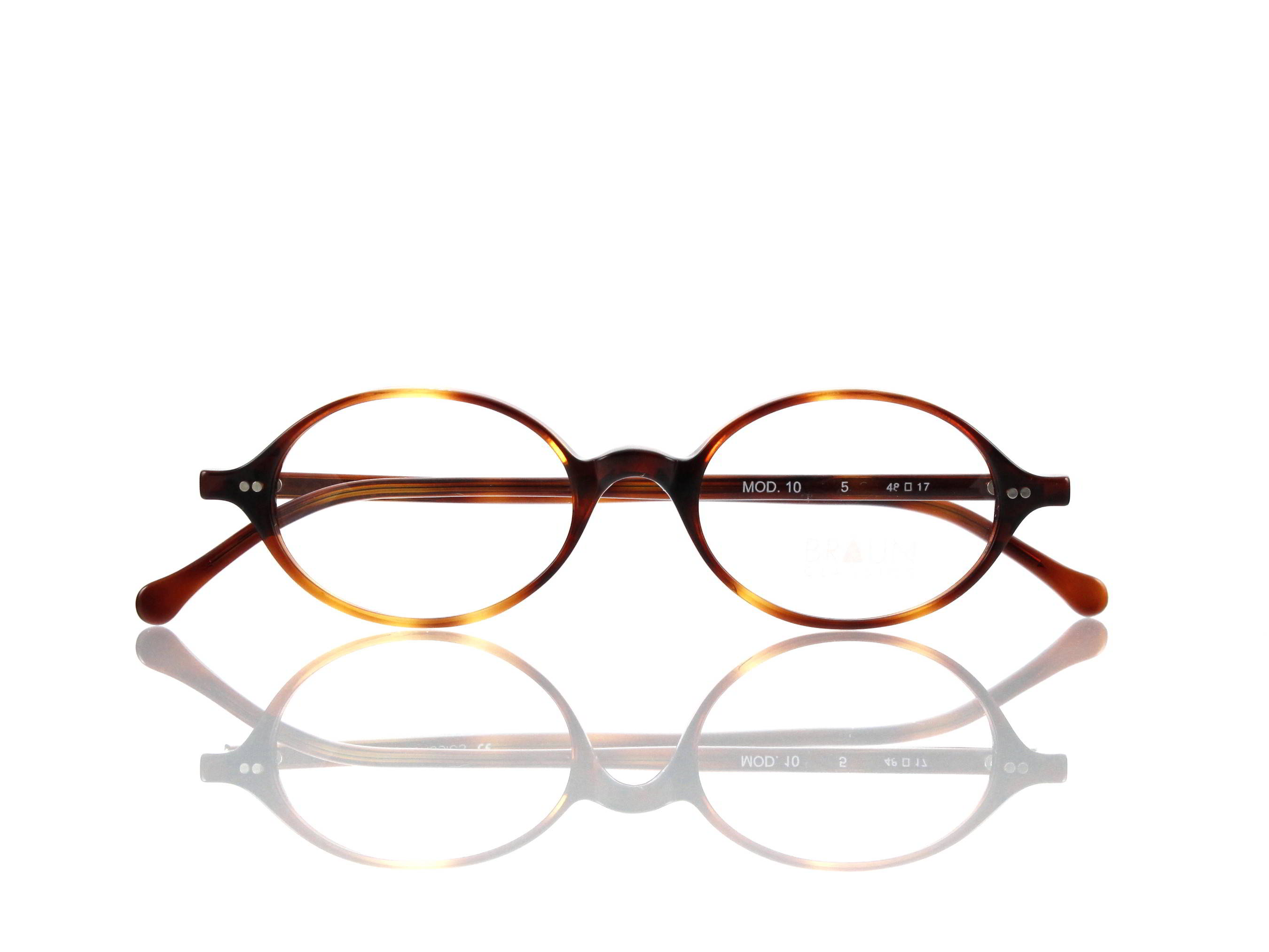 Braun Classics  • Acetat • Modell 10 • F 5 • Größe 46-20-145 mm