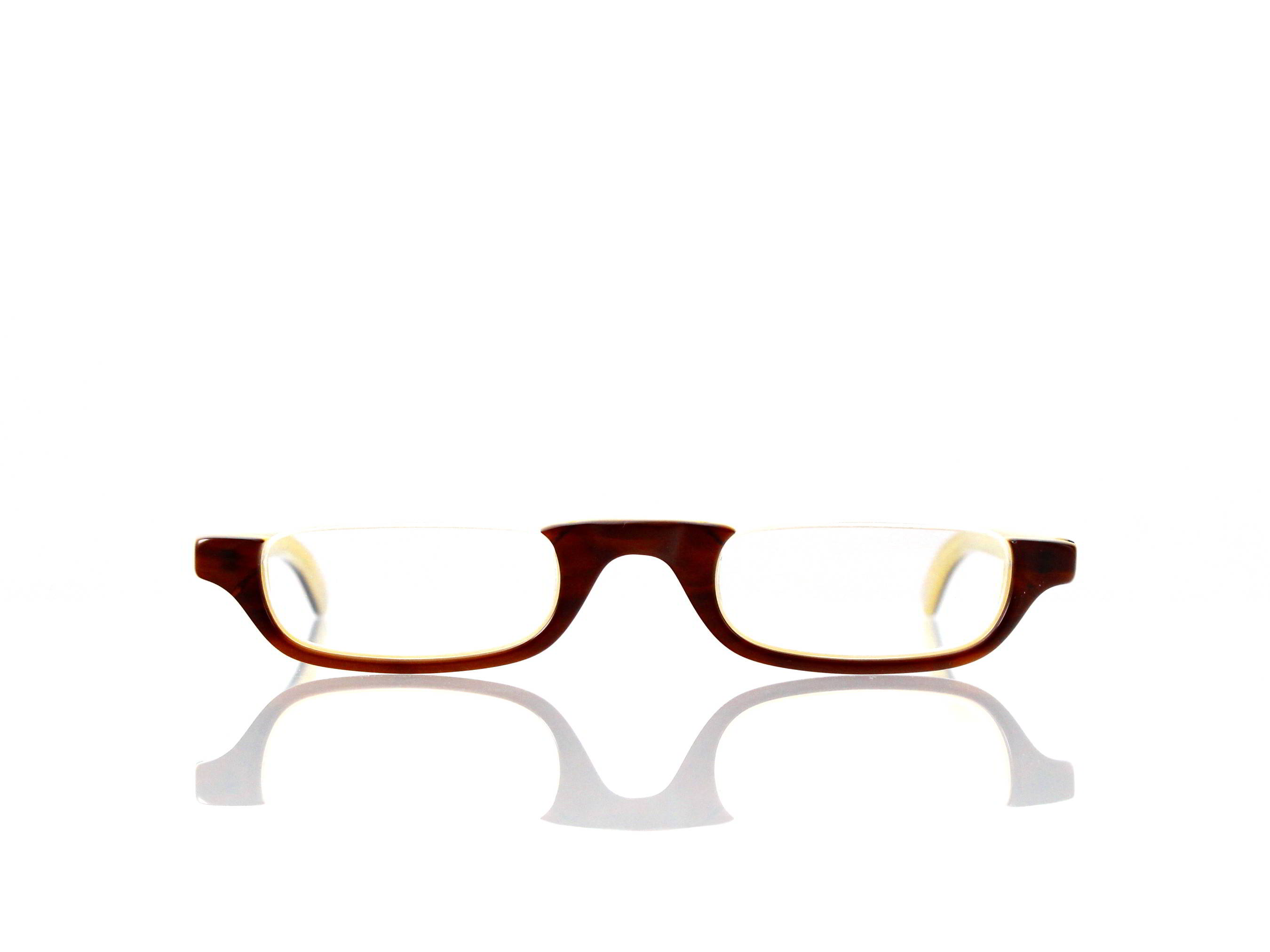 Lesca Lunetier • DL 14 • Col. 062 • Acetat-Halb-Brillen-Fassung